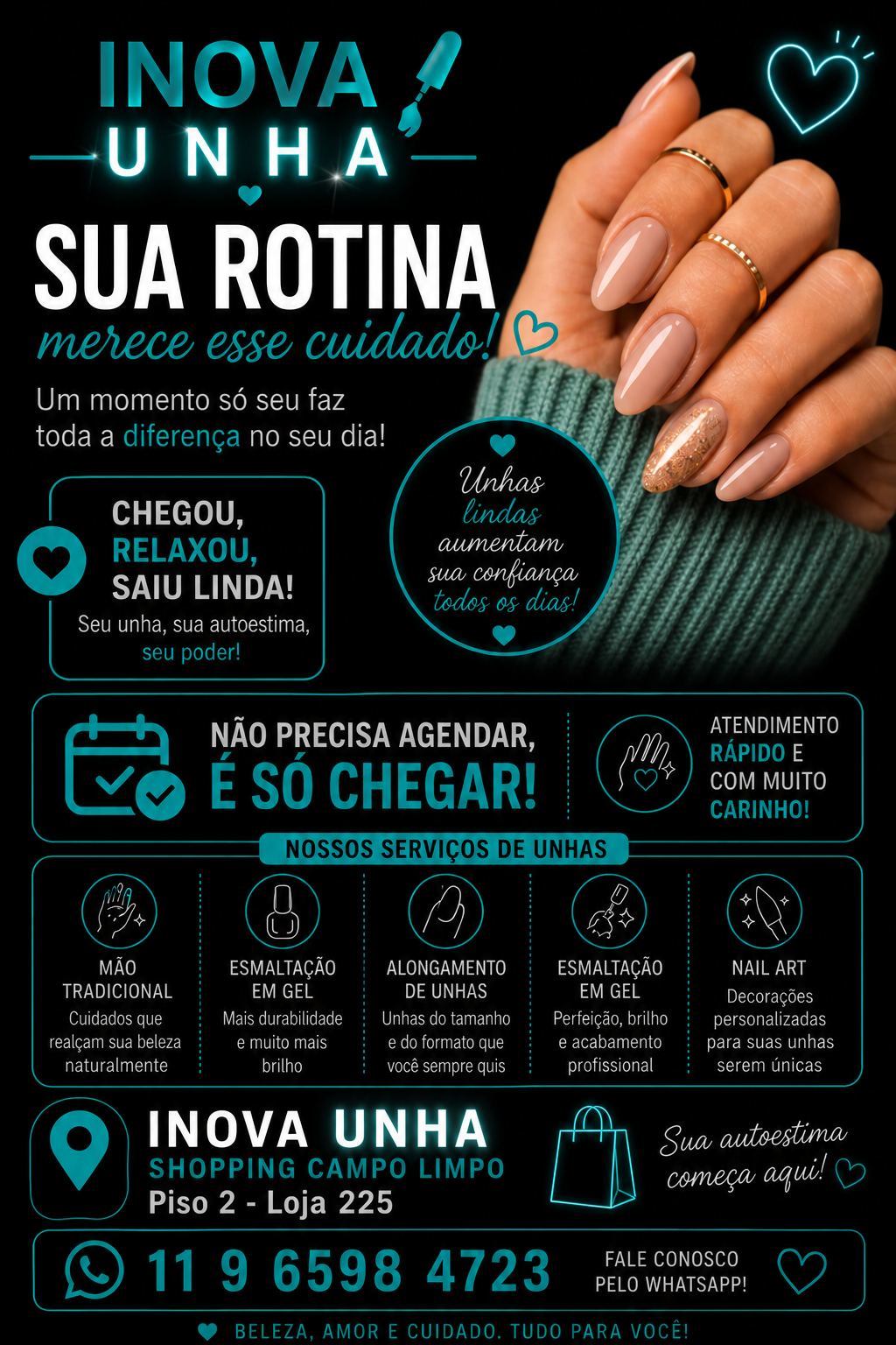 Inova UNHA Campo Limpo Facebook ad from Jun 26, 2026