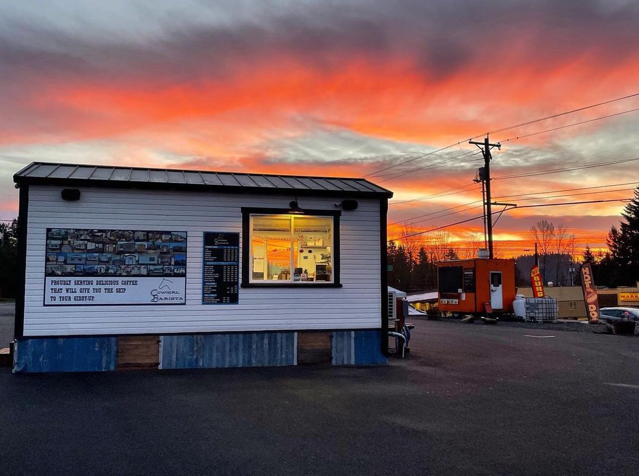 Cowgirl Barista Facebook ad