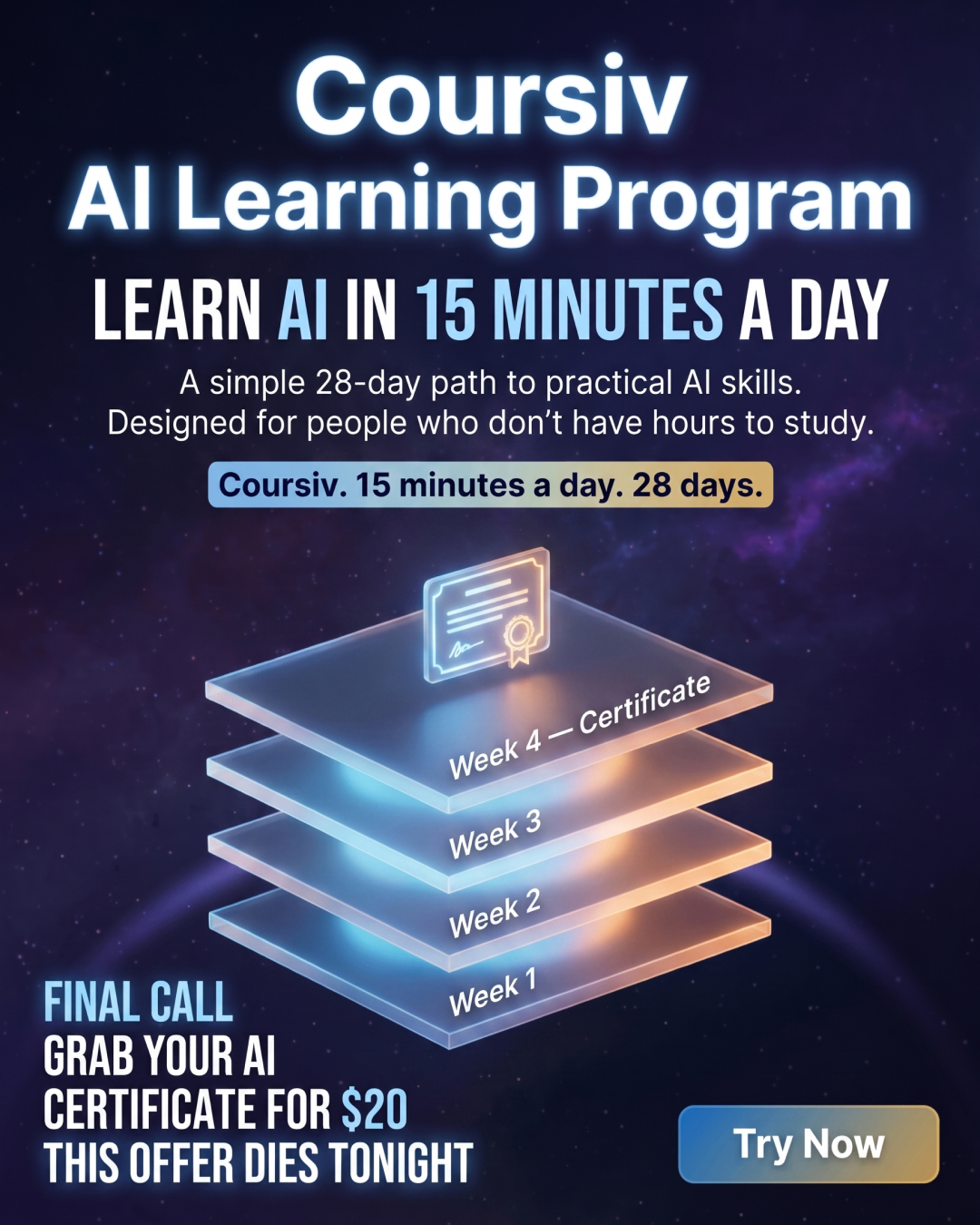 AI Essentials Facebook ad