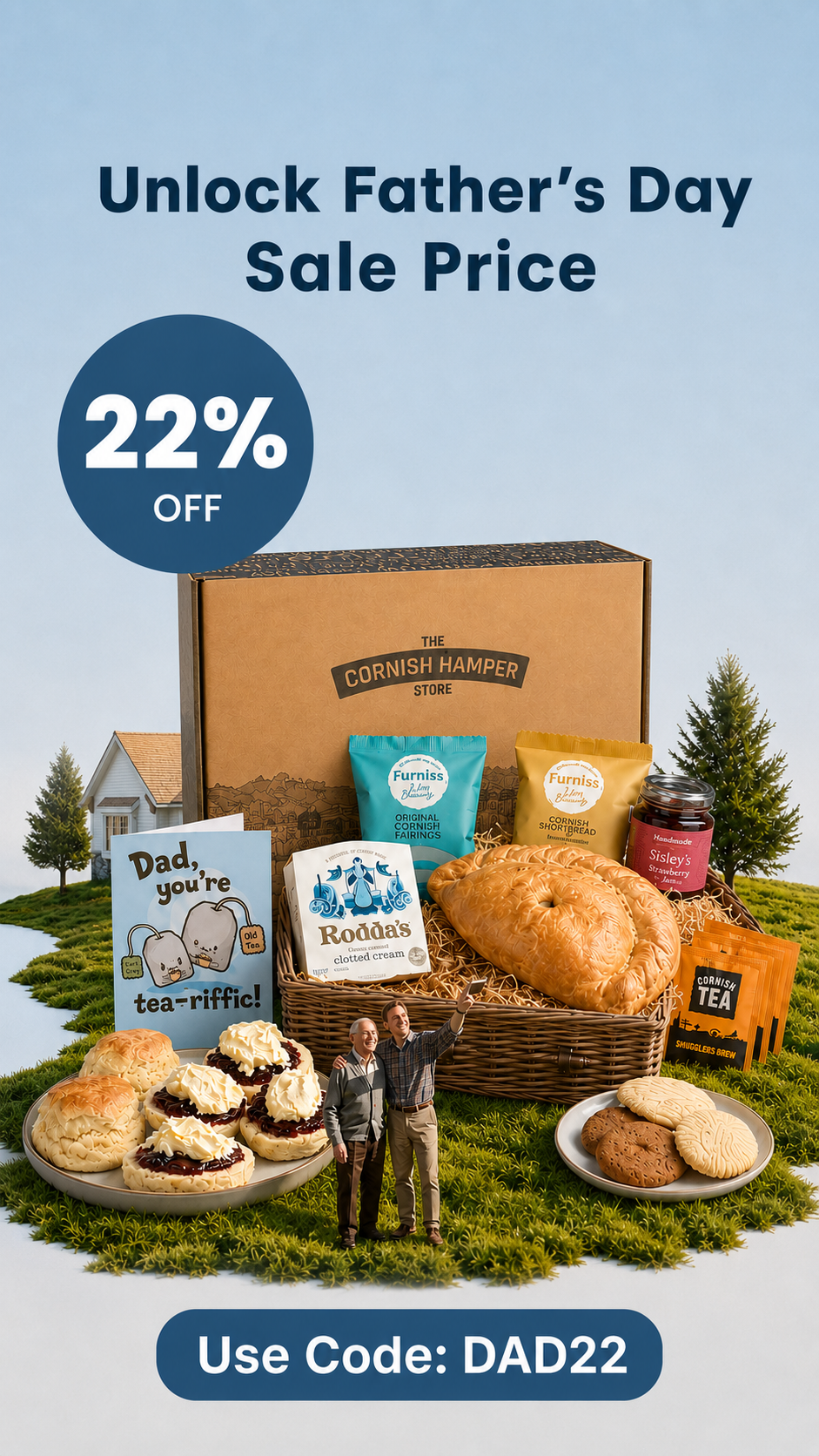 The Cornish Hamper Store Facebook ad