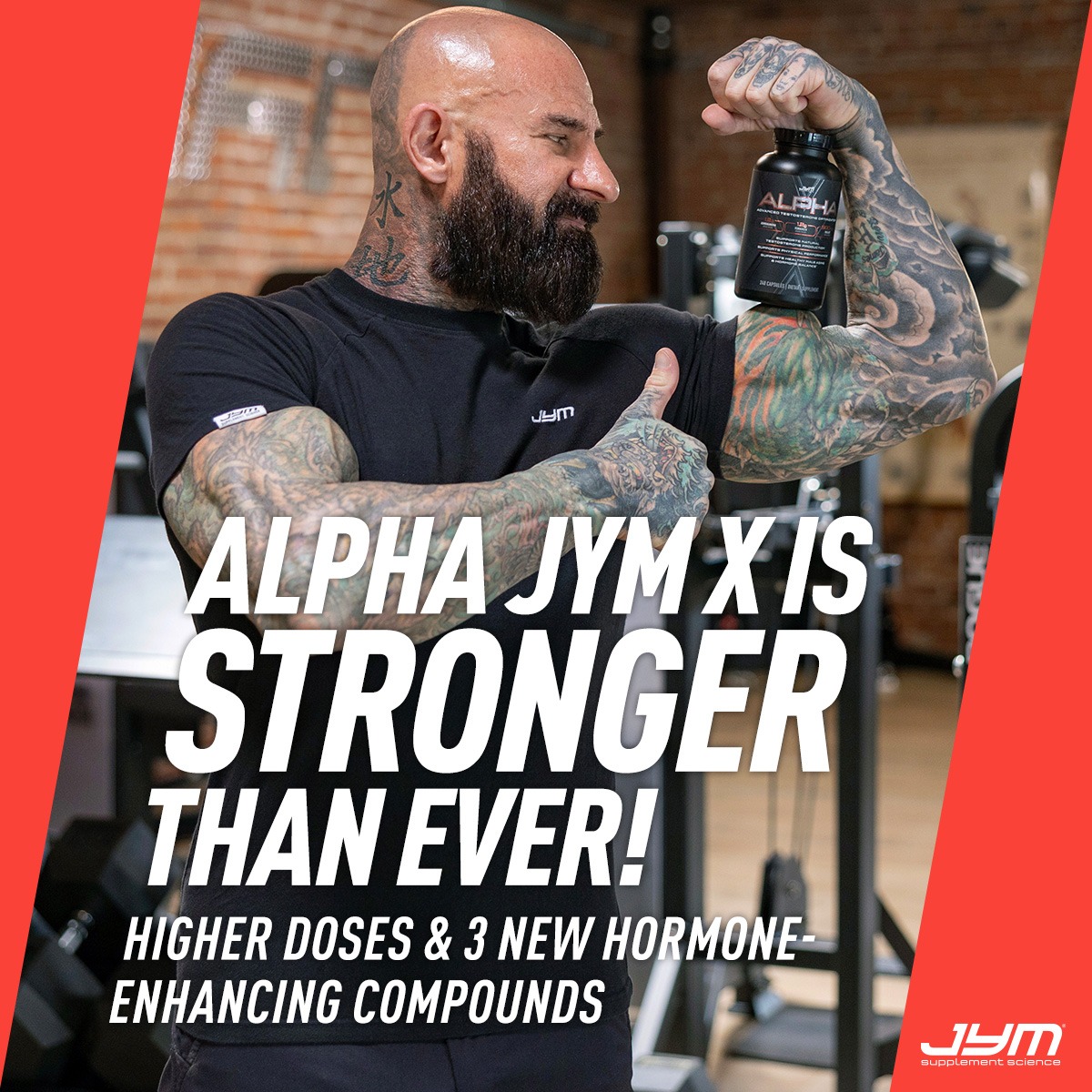 JYM Supplement Science Facebook ad