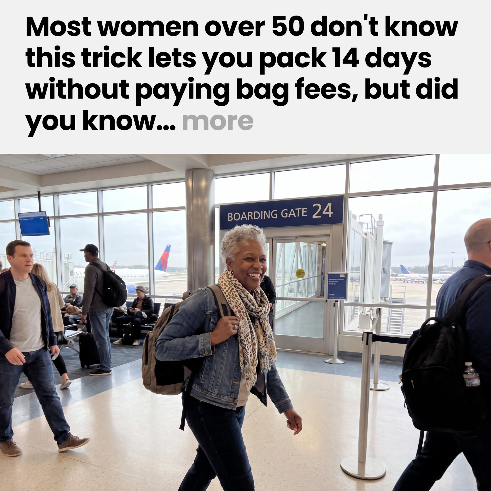 Savvy Travel Hacks Facebook ad