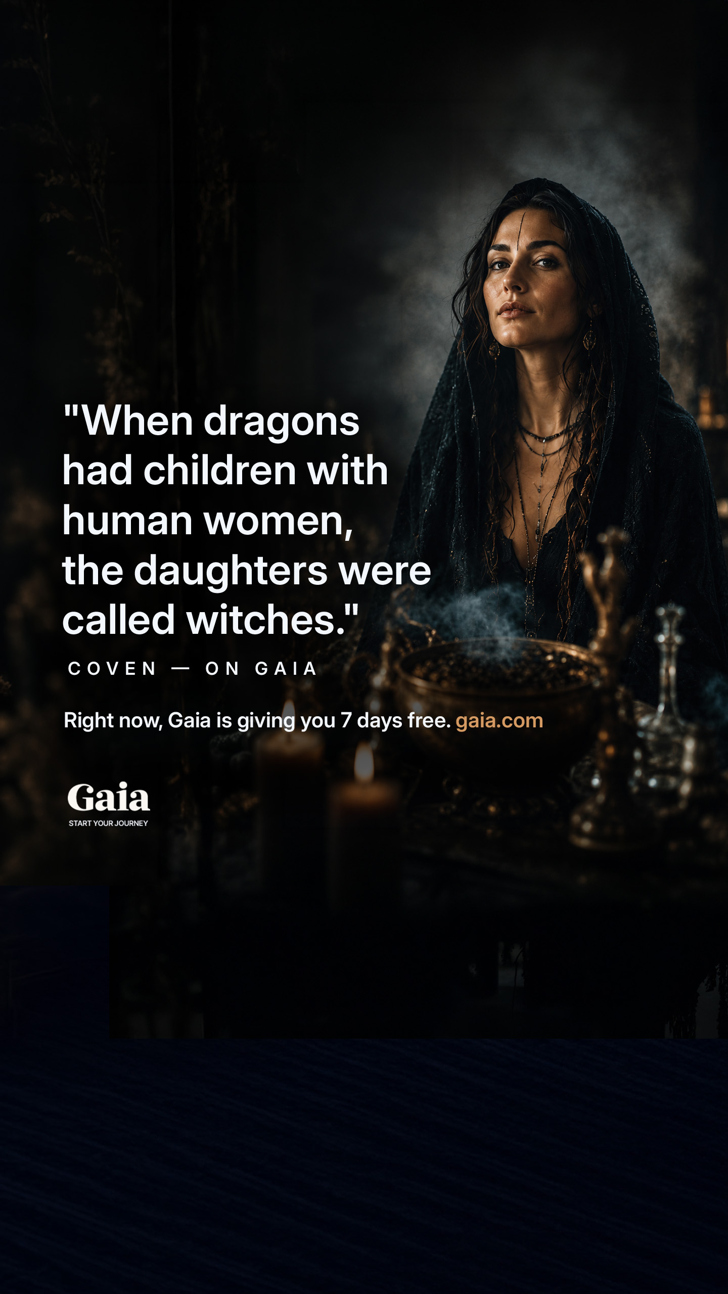 Gaia Facebook ad