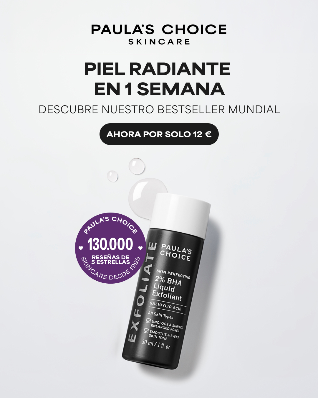 Paula's Choice Facebook ad