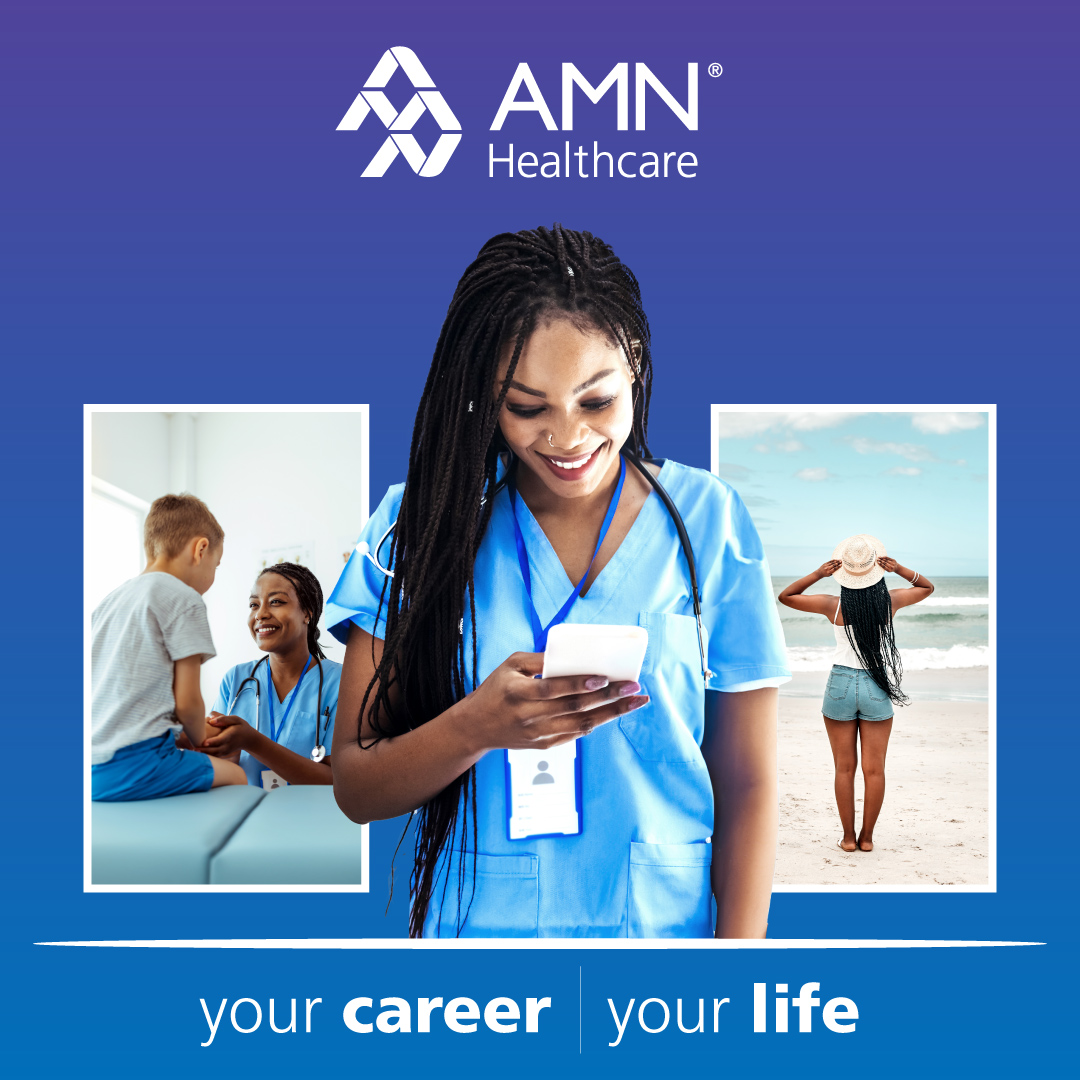 AMN Healthcare Nursing Facebook ad