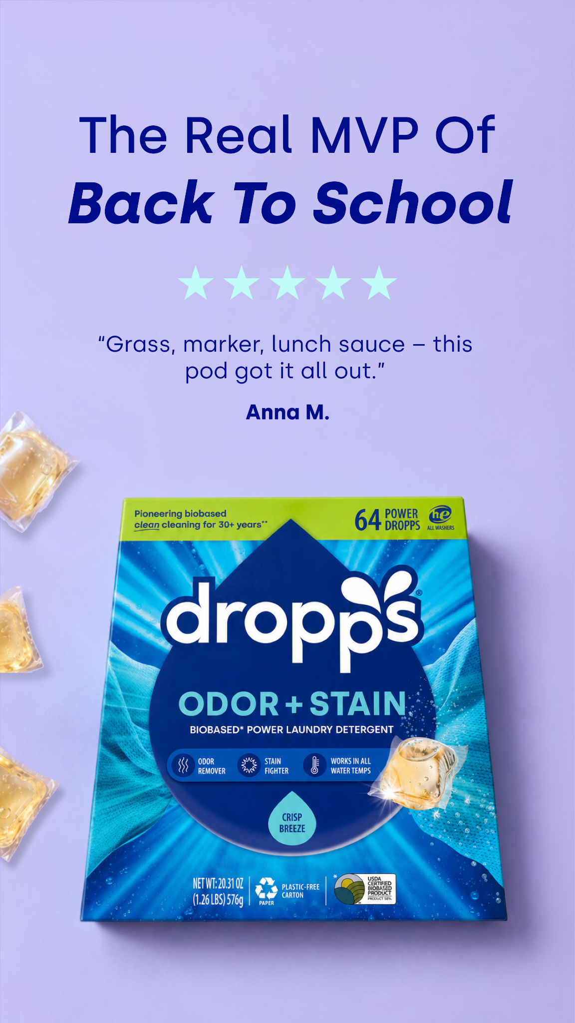 Dropps Facebook ad