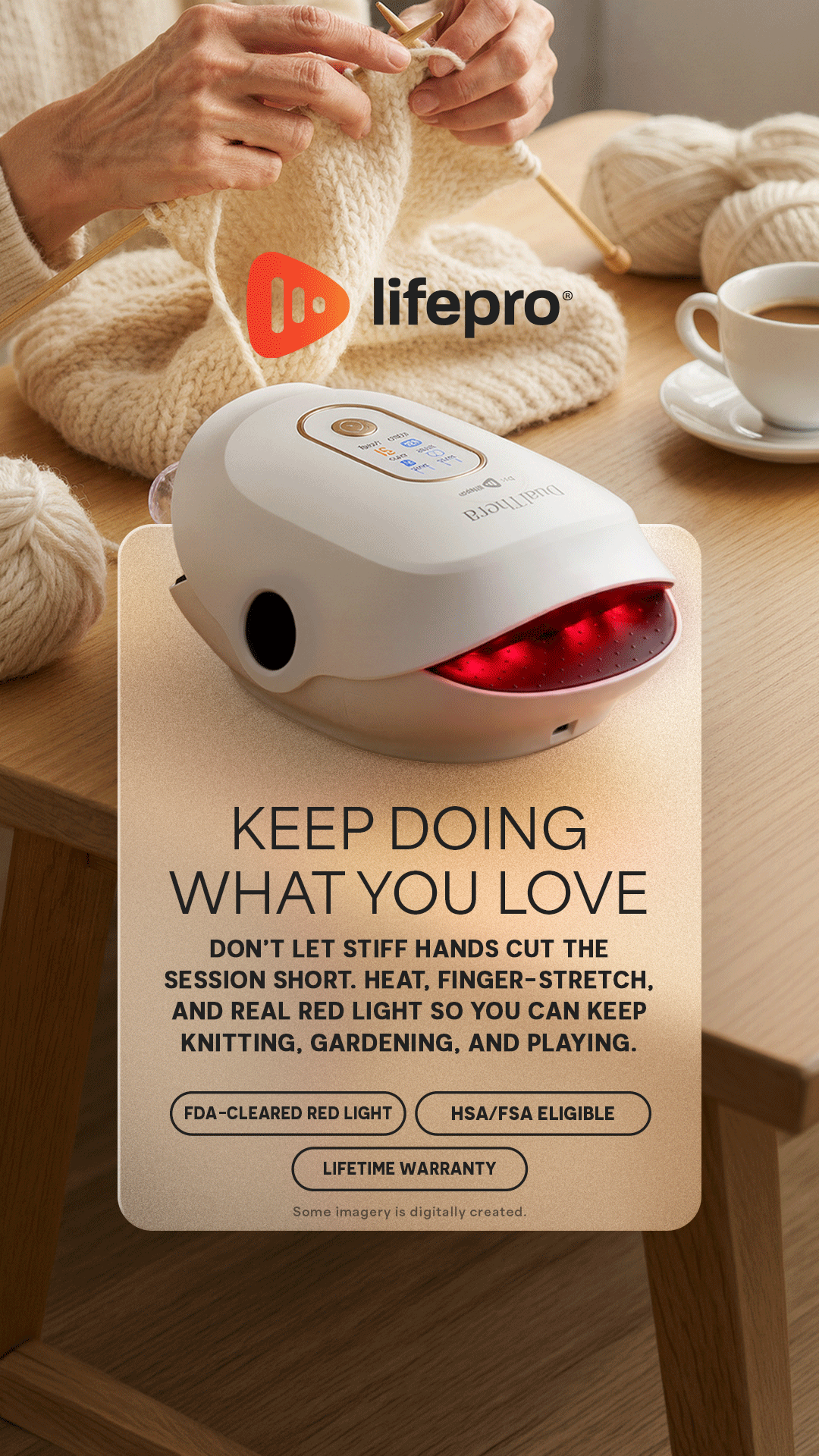 Lifepro Facebook ad