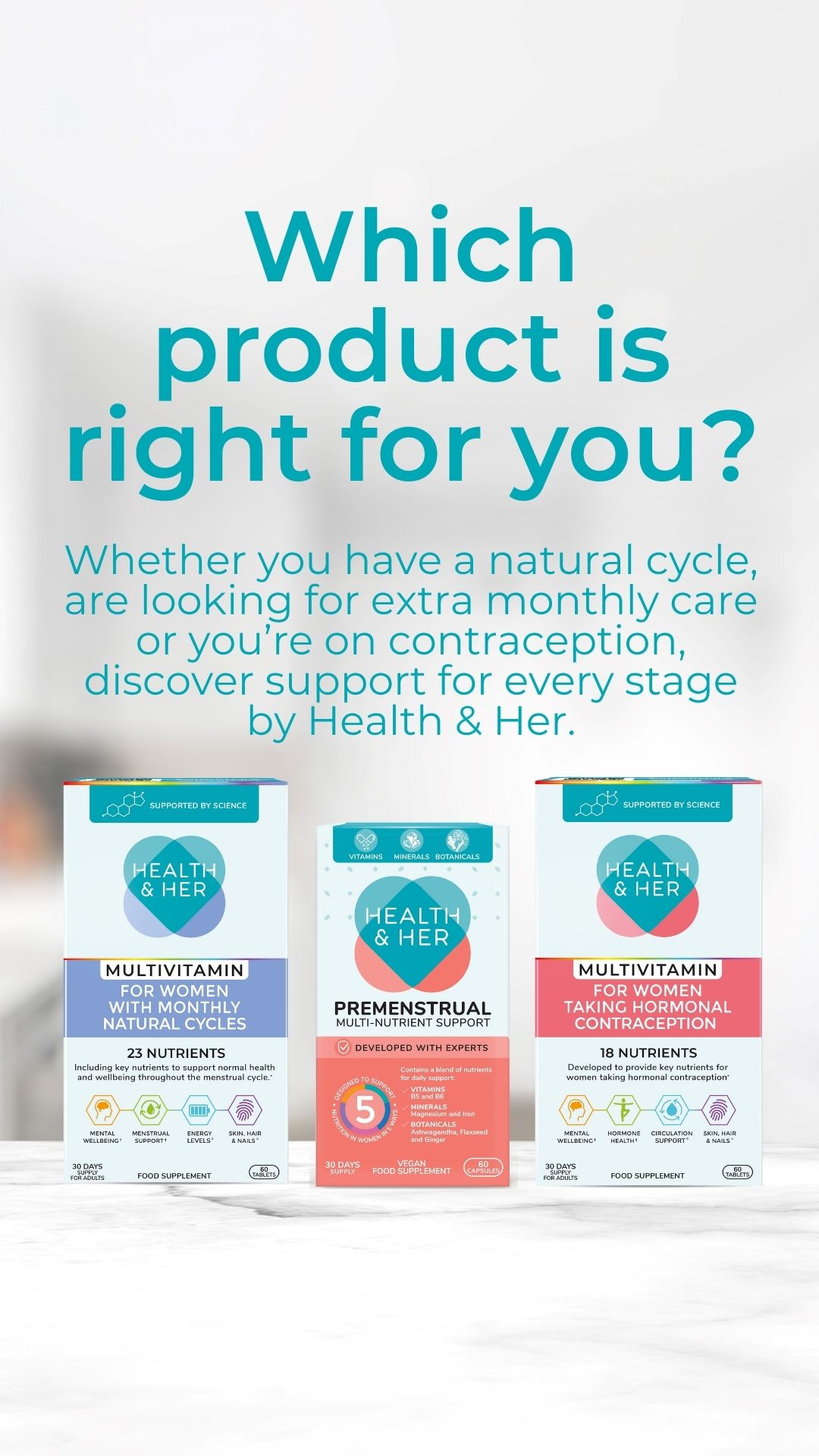 Health & Her Facebook ad