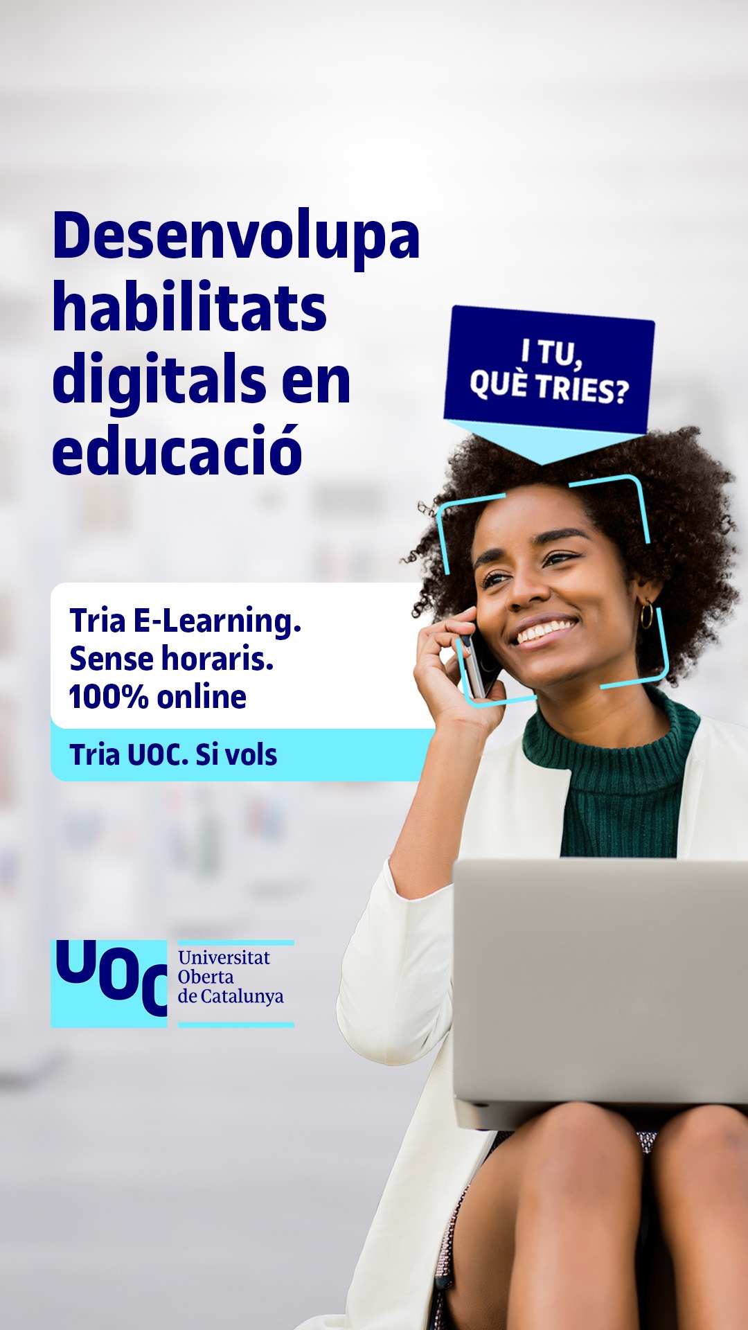 Universitat Oberta de Catalunya (UOC) Facebook ad