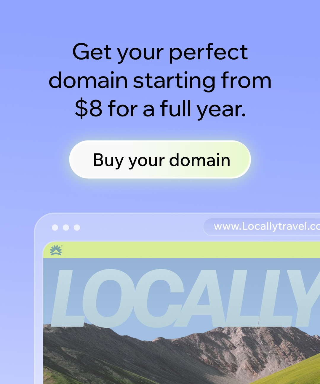 Wix Facebook ad