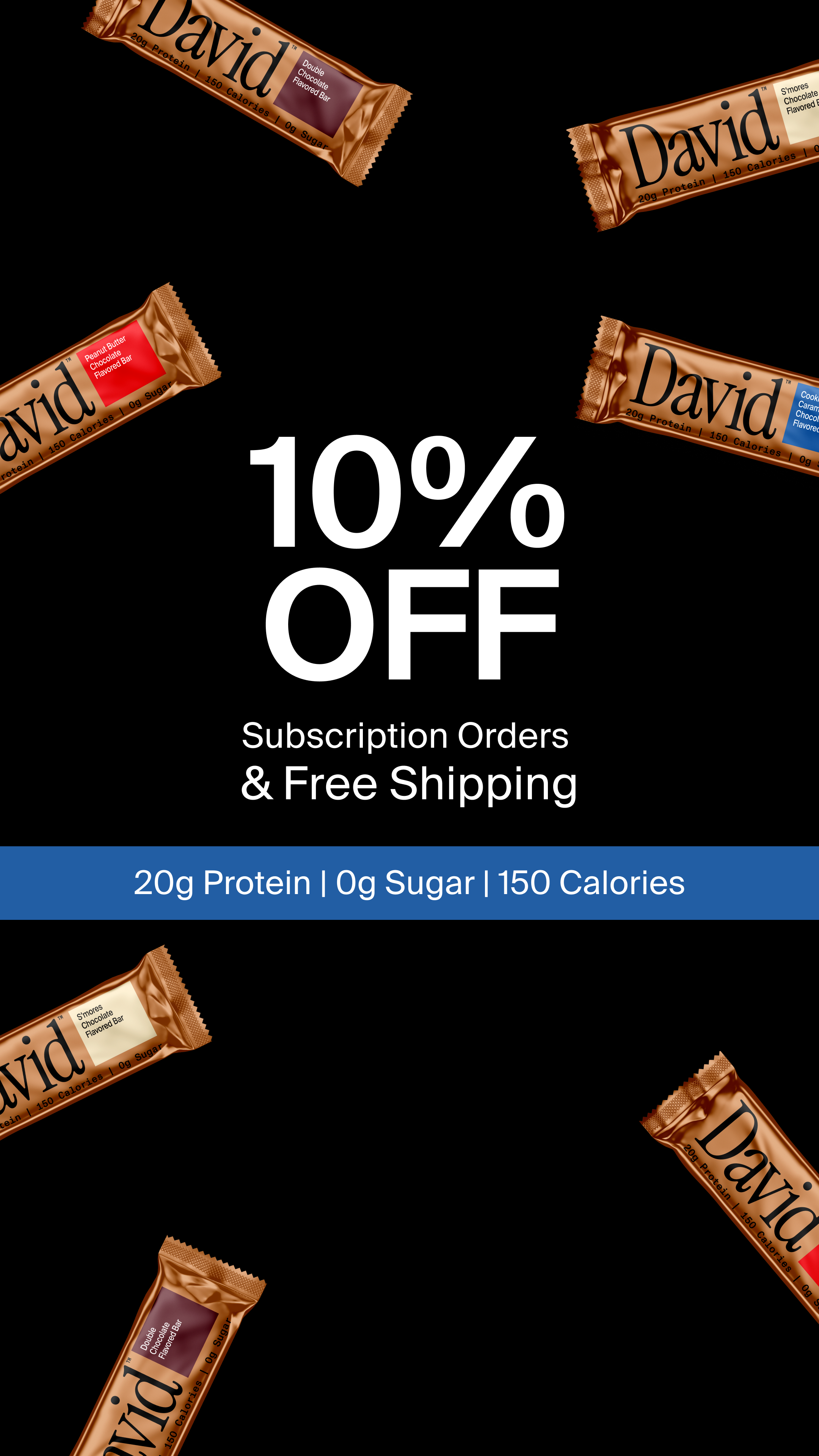 David Protein Facebook ad