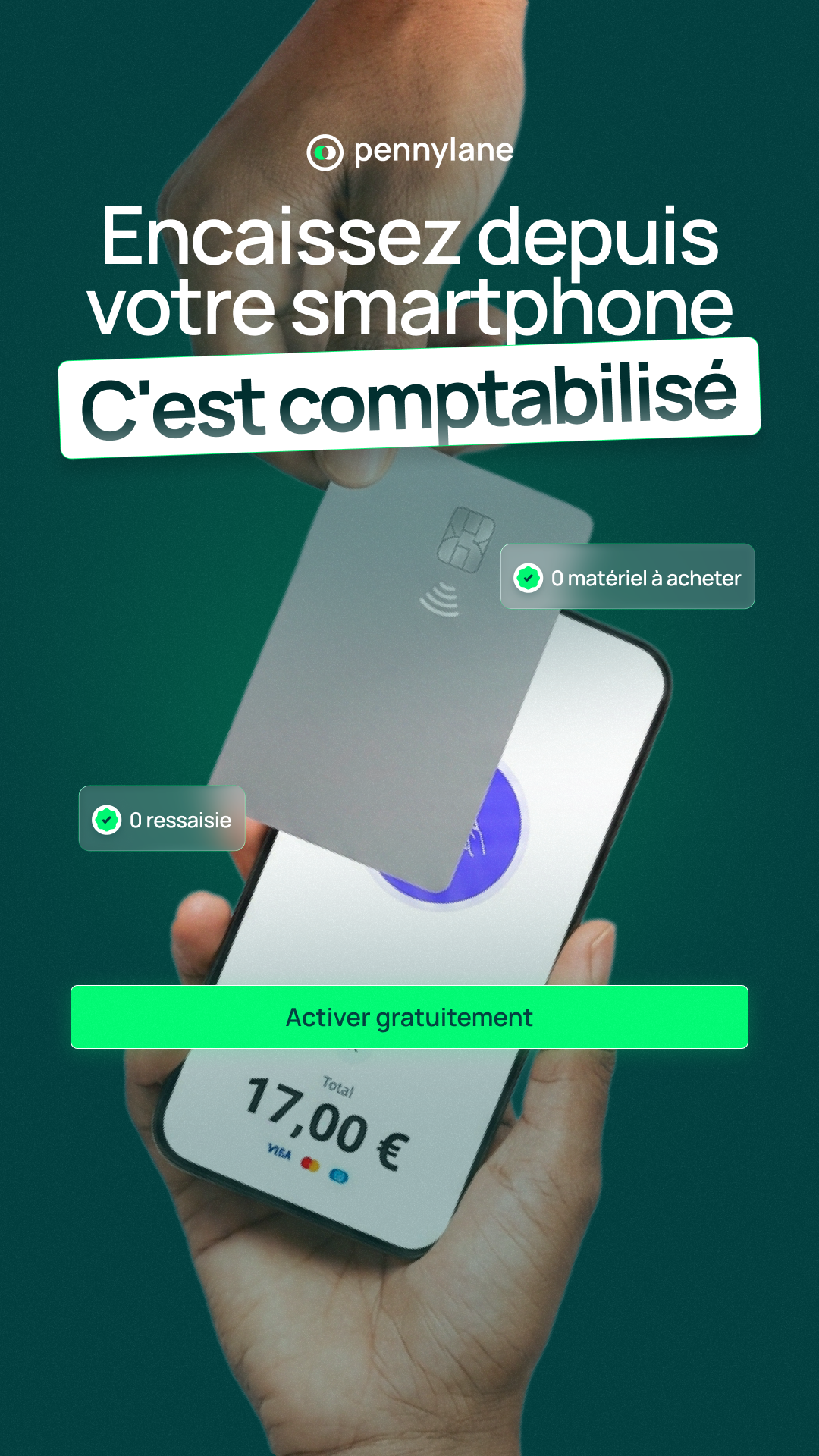 Pennylane - Comptabilité Facebook ad: Commandez votre TPE