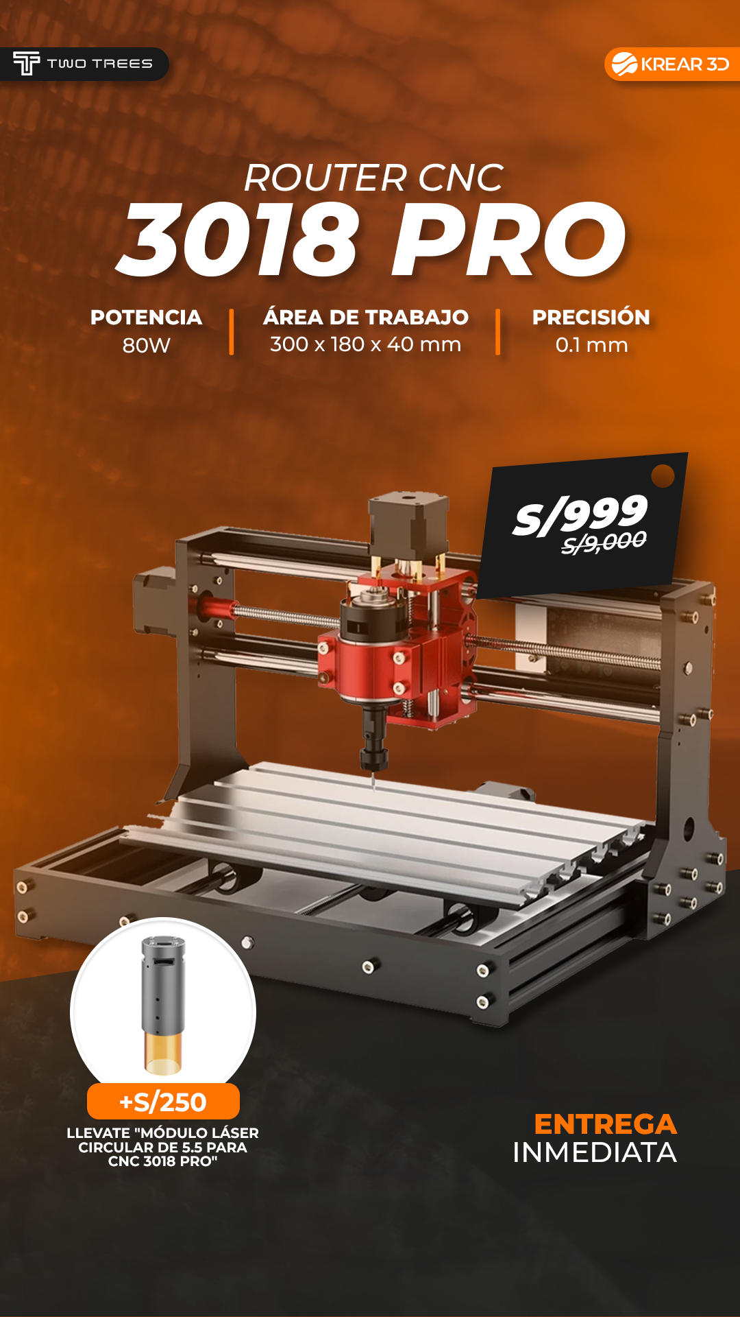 Krear 3D - Impresoras 3D Facebook ad: ¡Compra Ahora!