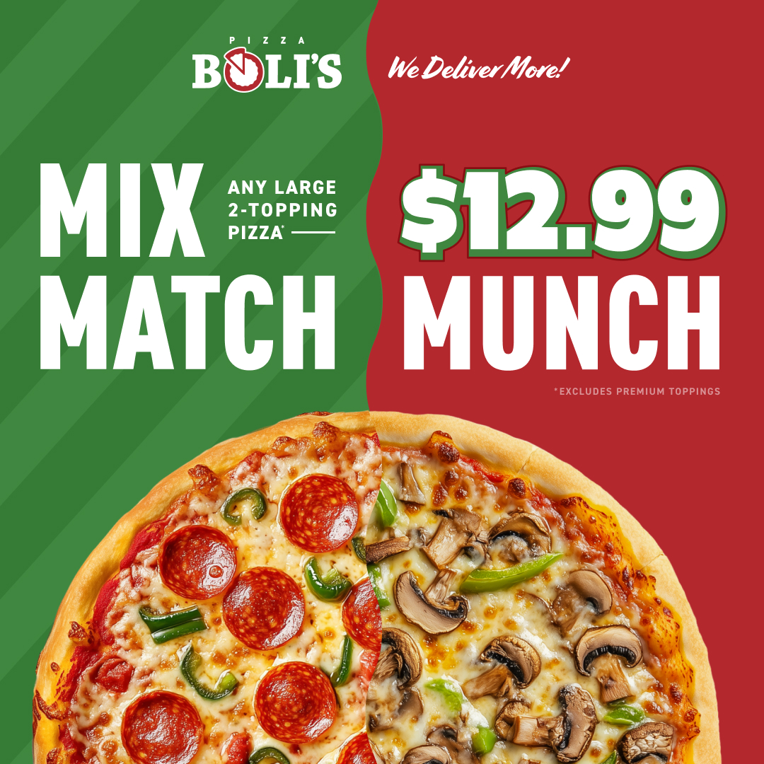 Pizza Boli's Facebook ad