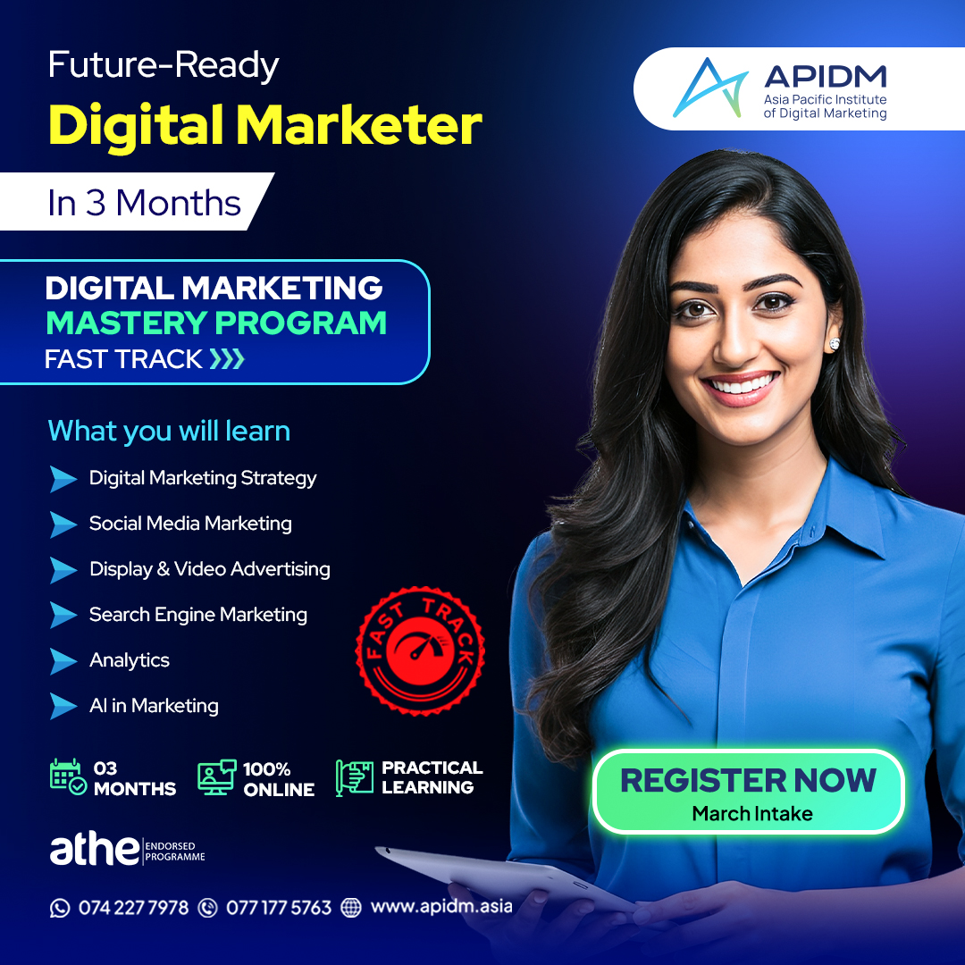 Asia Pacific Institute of Digital Marketing - APIDM Facebook ad