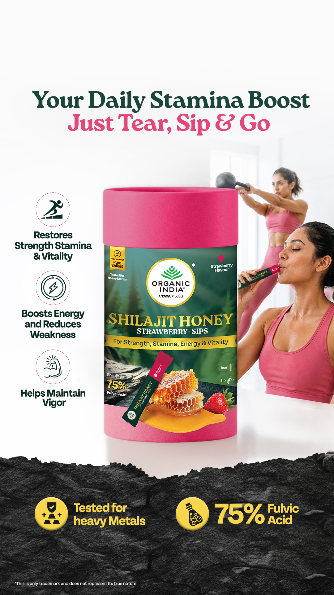 Organic India Facebook ad