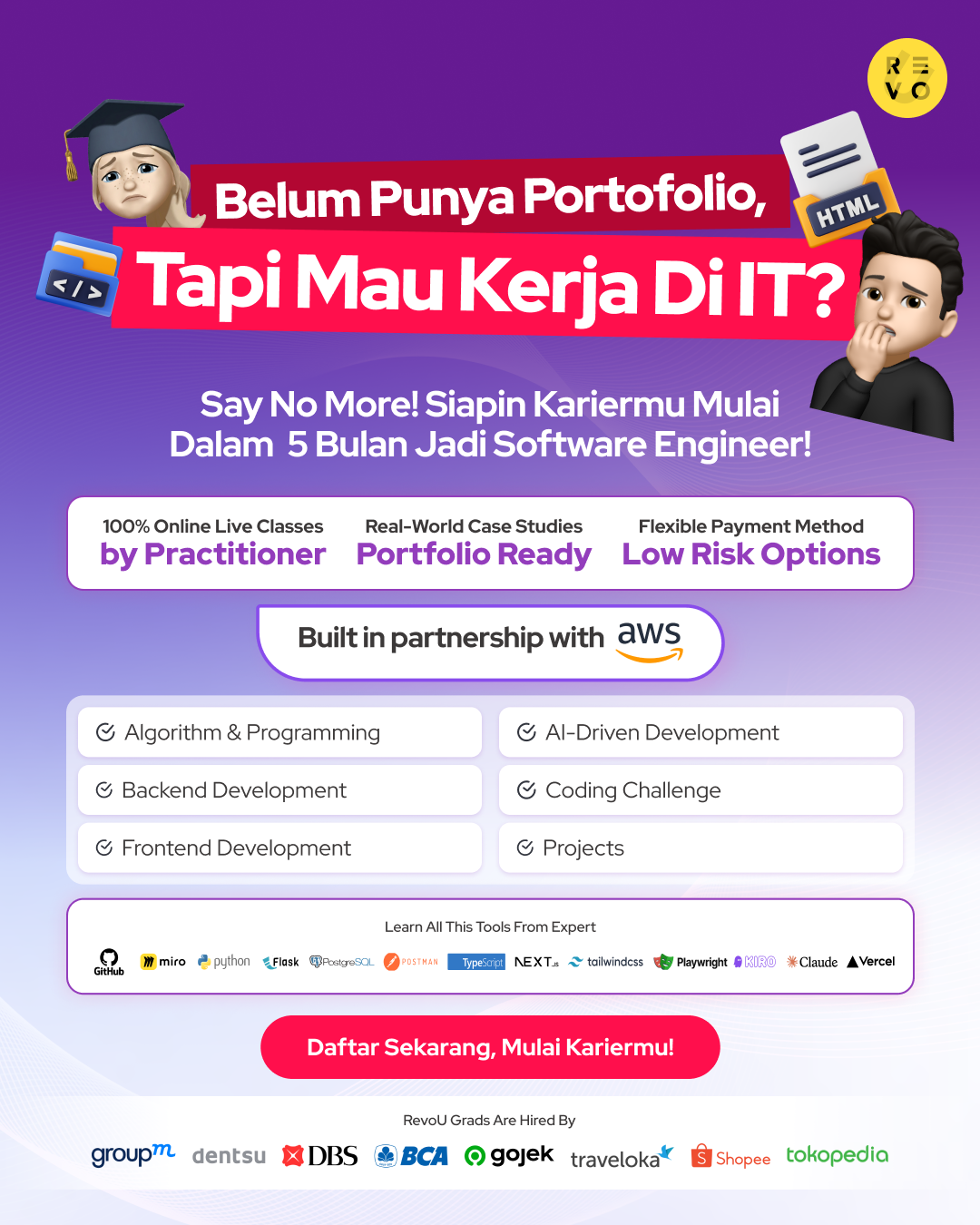 RevoU Facebook ad