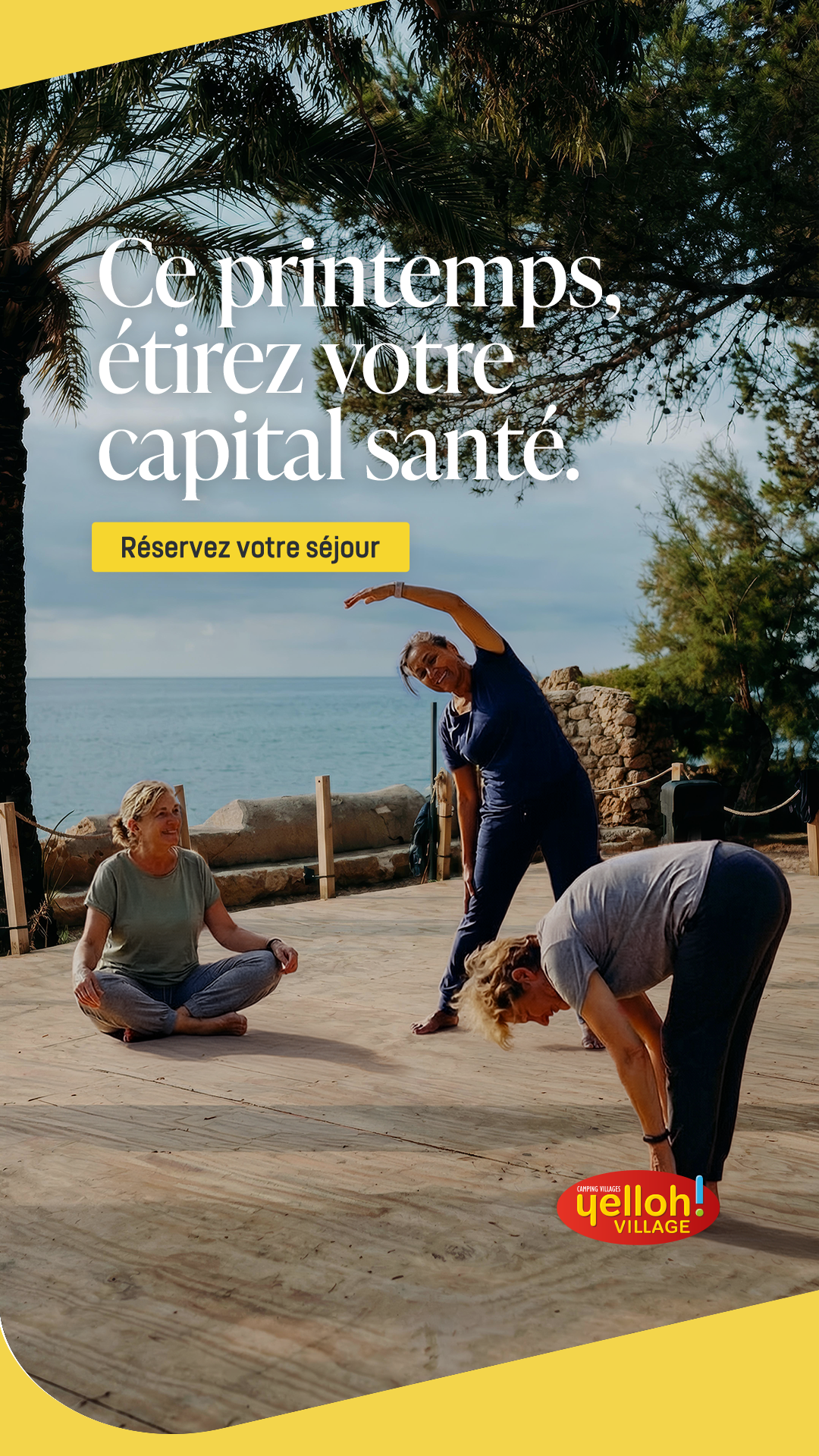 Yelloh Village Facebook ad