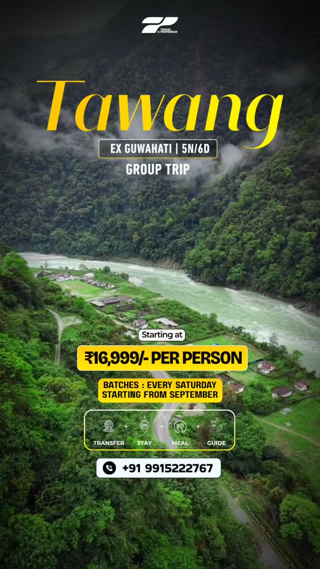 Travel Professor Facebook ad: POV: mountains > everything right now