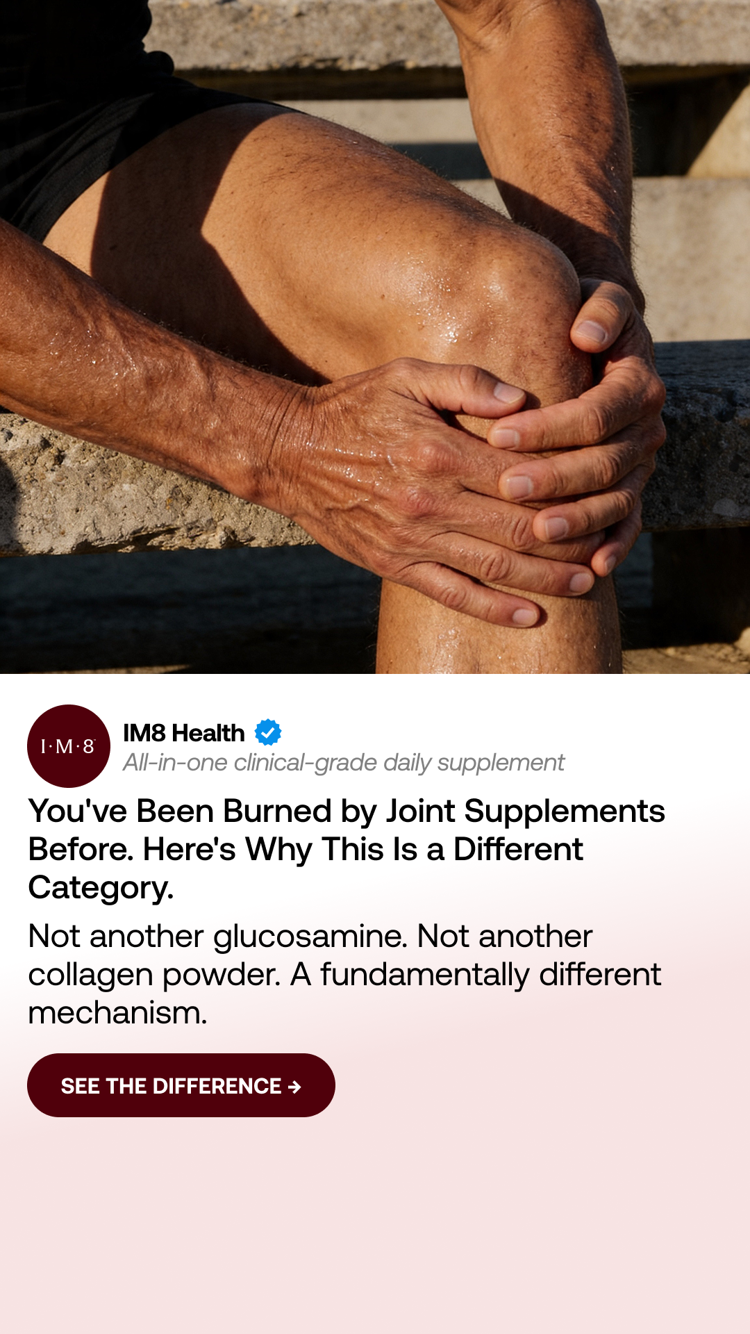 IM8 Health Facebook ad