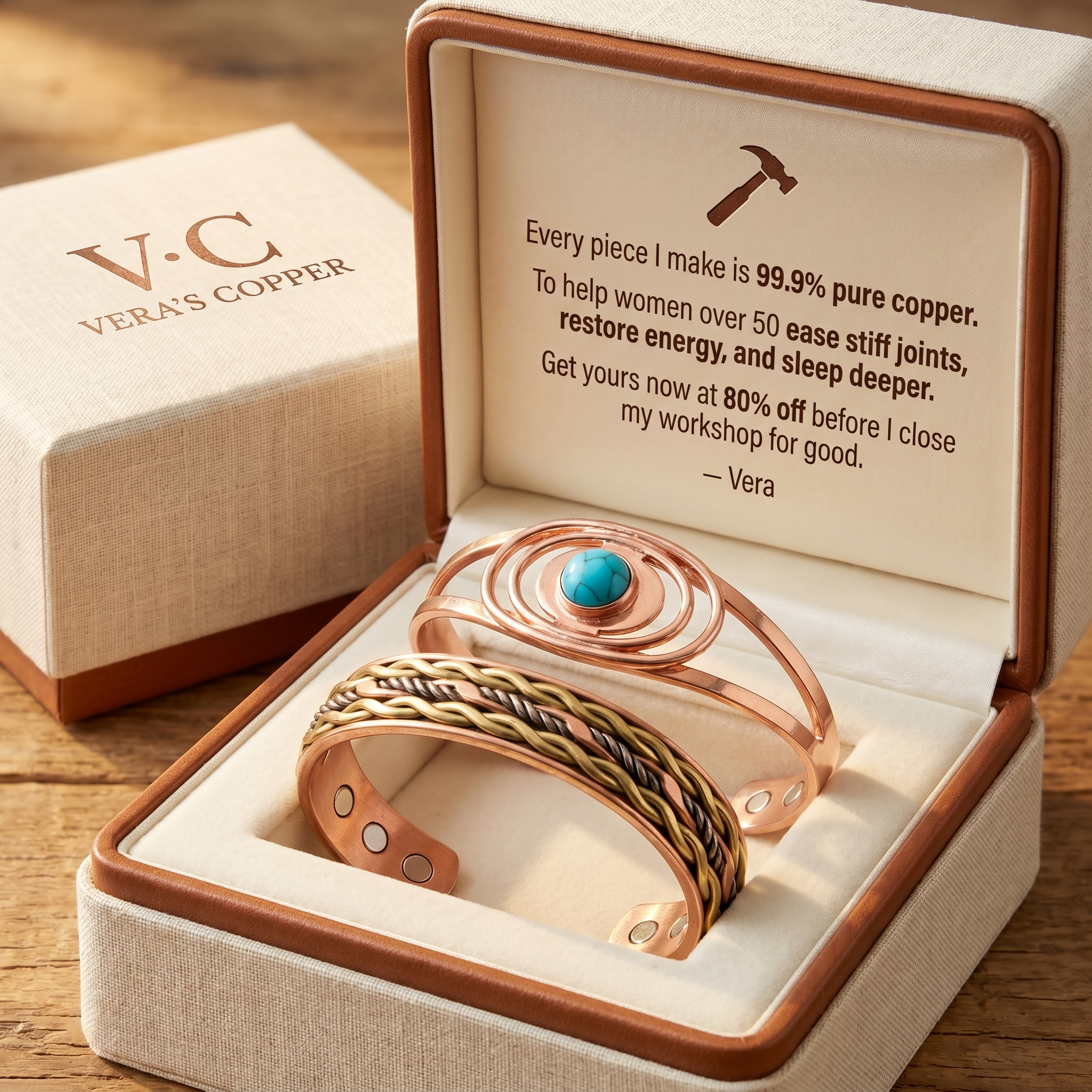 Vera’s Copper Facebook ad