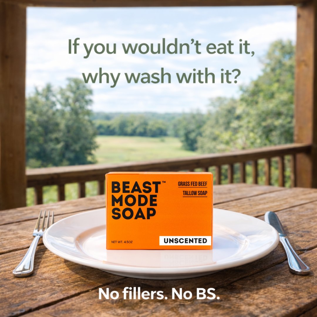 Beast Mode Soap Facebook ad from Mar 5, 2026