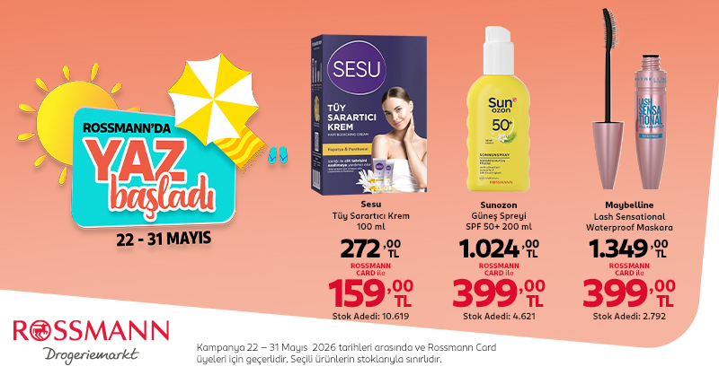 Rossmann Türkiye Facebook ad