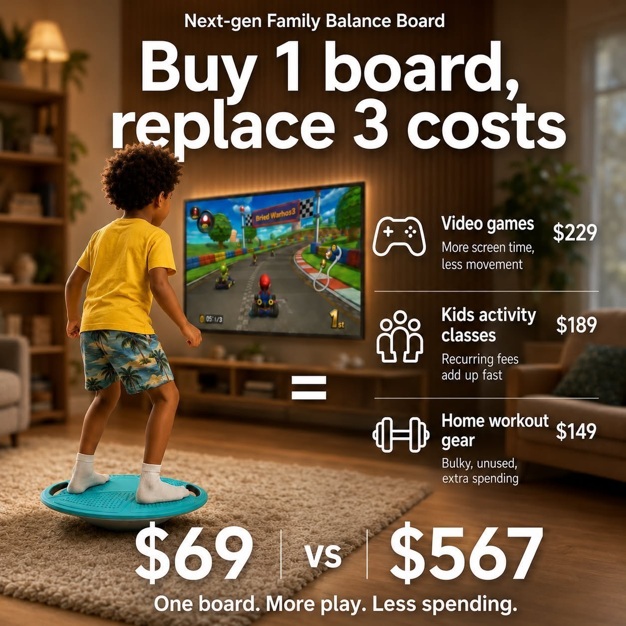 Tiltago Facebook ad