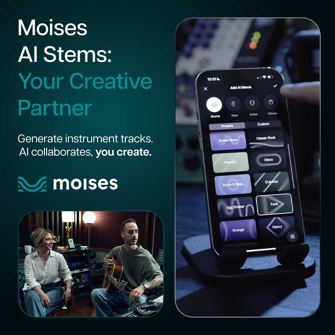 Moises.ai Facebook ad