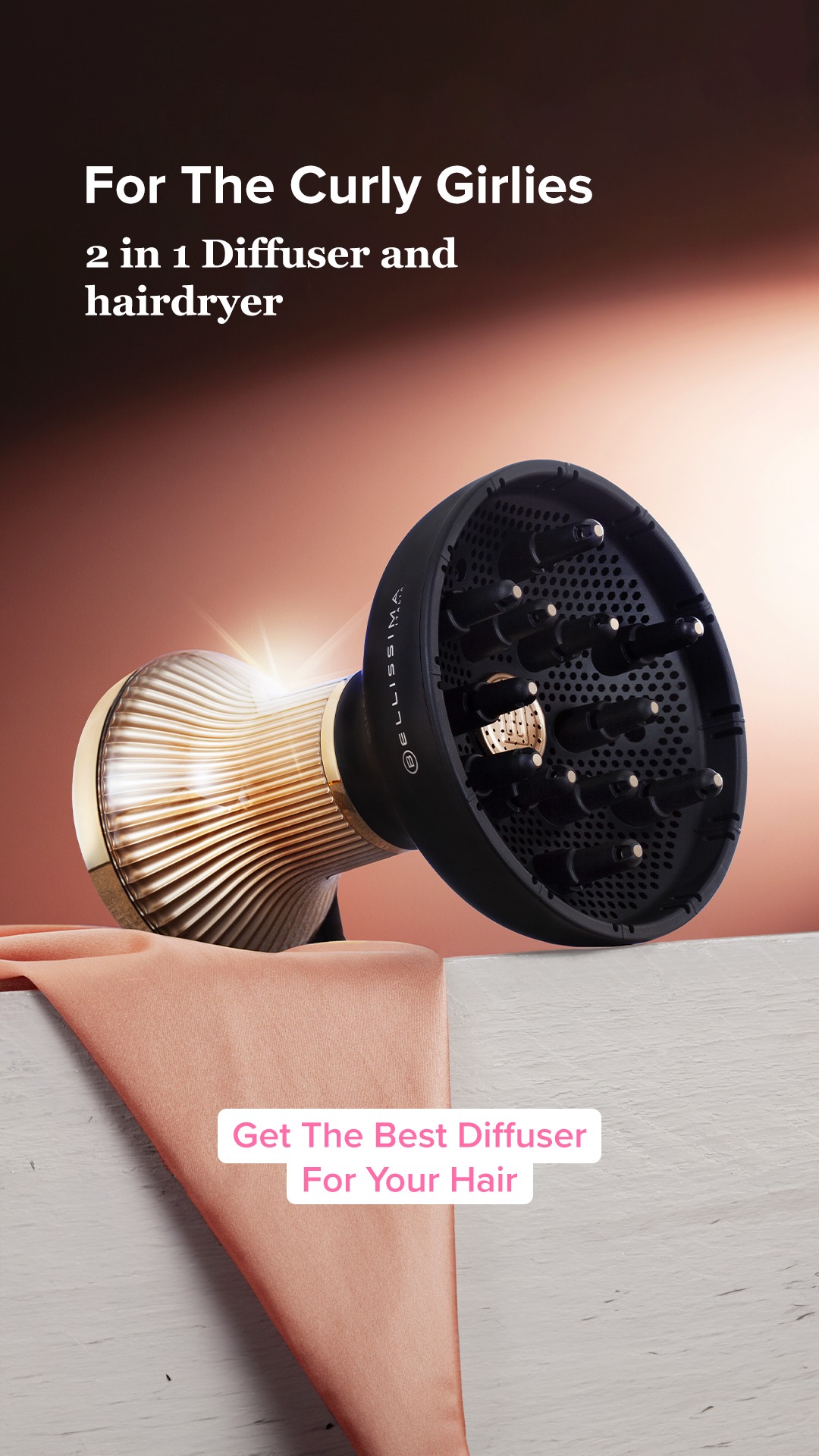 Bellissima Hair Tools Facebook ad