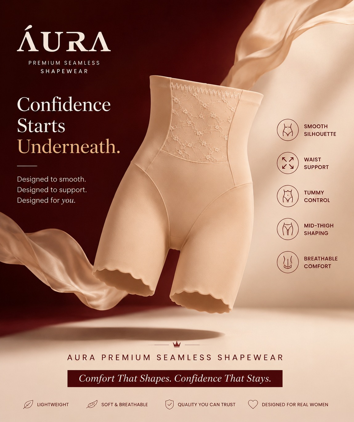 It's AURA Facebook ad