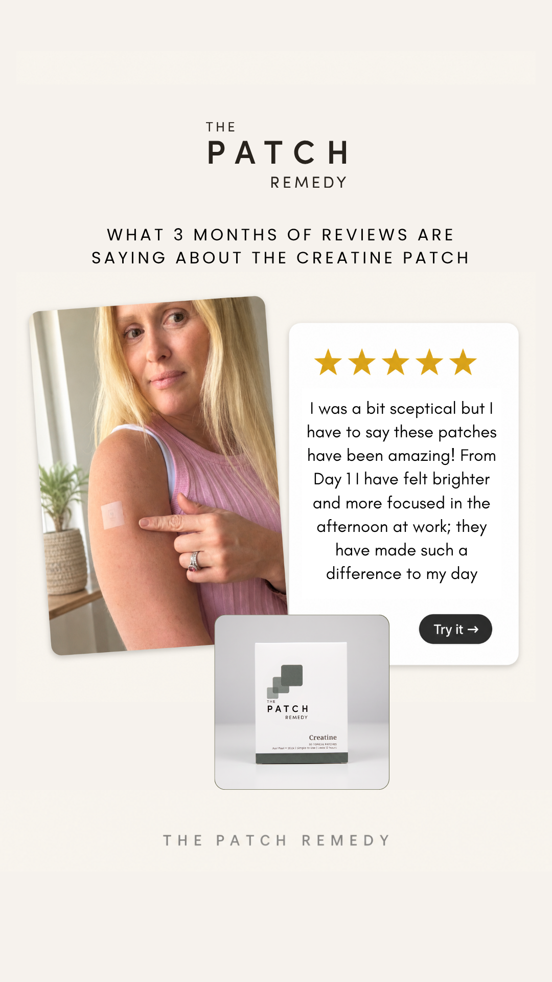 The Patch Remedy Facebook ad
