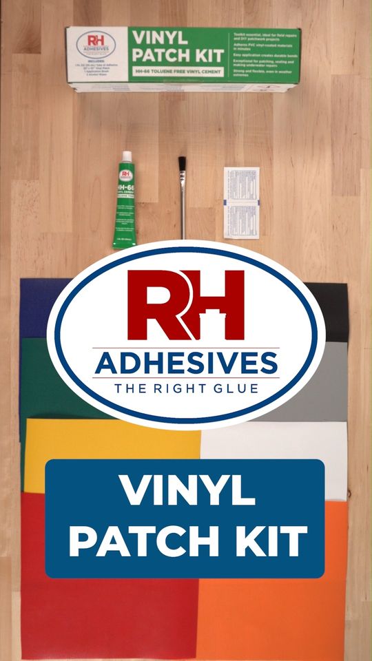 RH Adhesives Facebook ad: HH-66 Vinyl Patch Kit