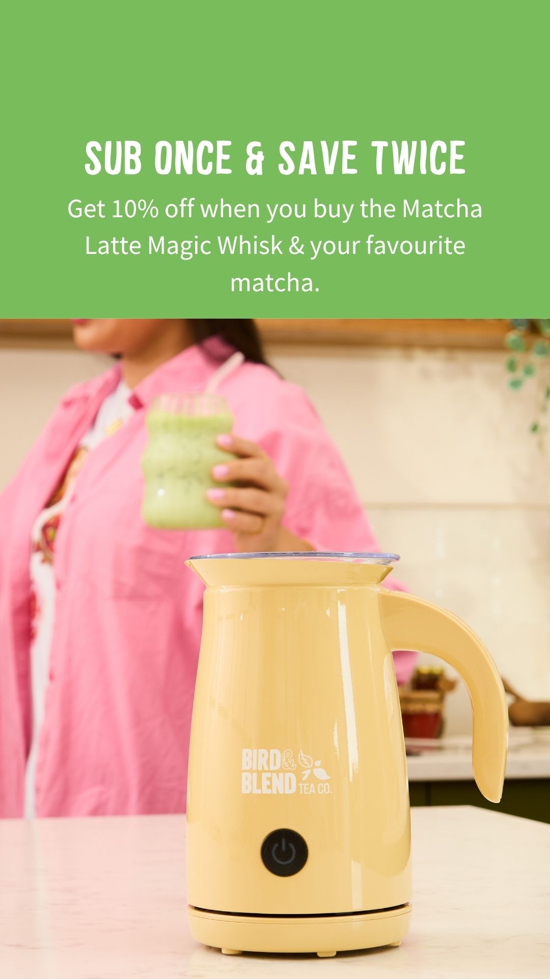 Bird & Blend Tea Co. Facebook ad