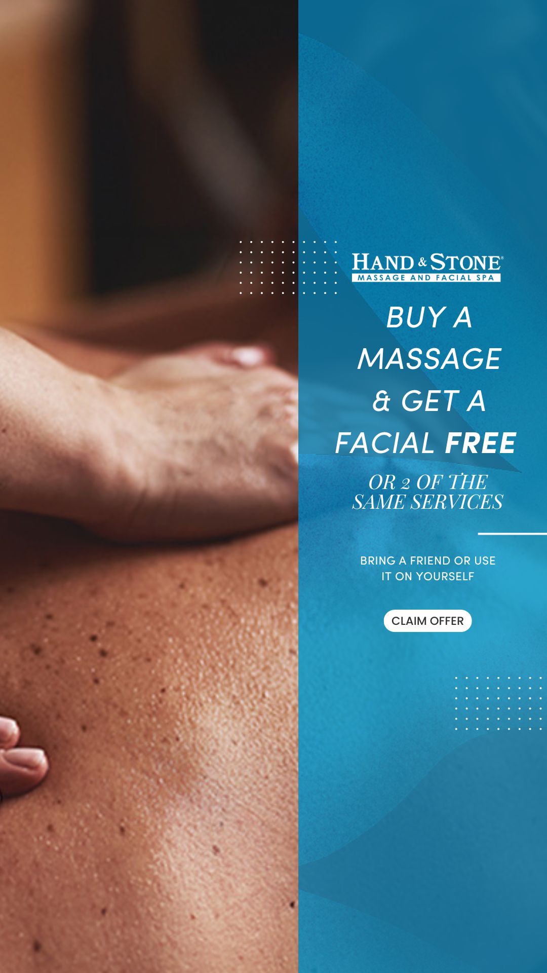 Hand & Stone Massage and Facial Spa - Surprise, AZ Facebook ad from Jan 7, 2026