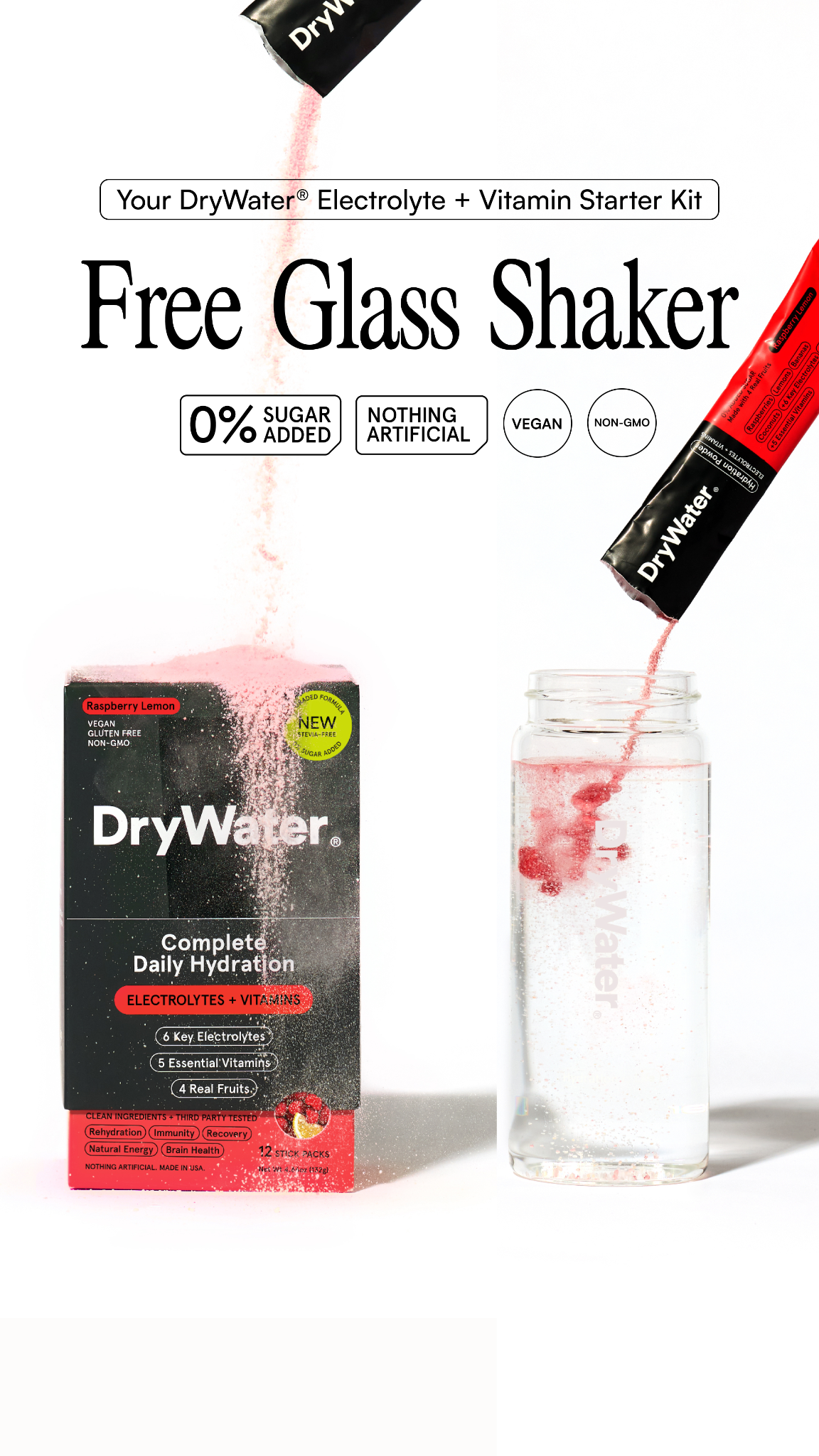 DryWater Facebook ad