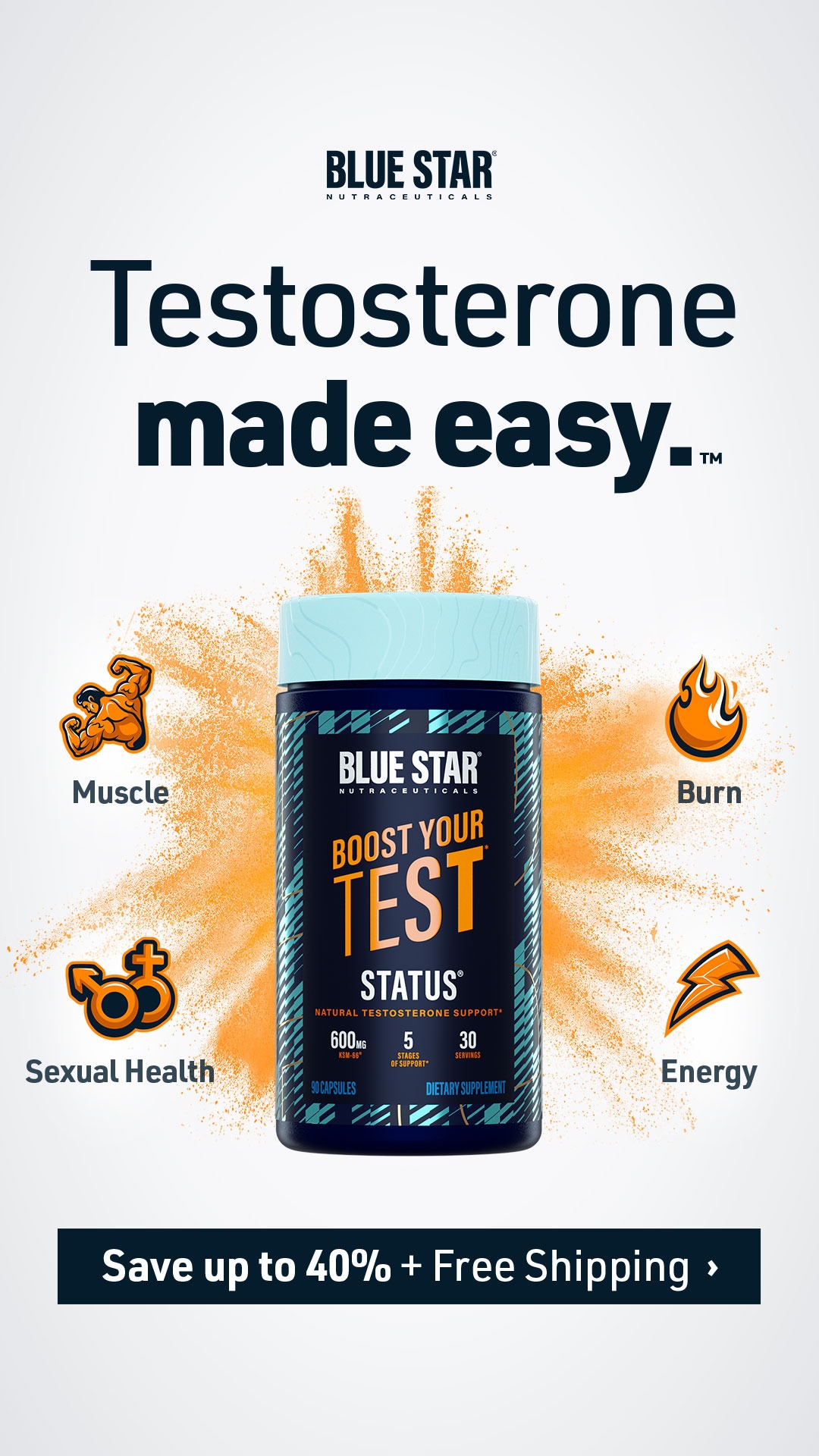 Blue Star Nutraceuticals Facebook ad