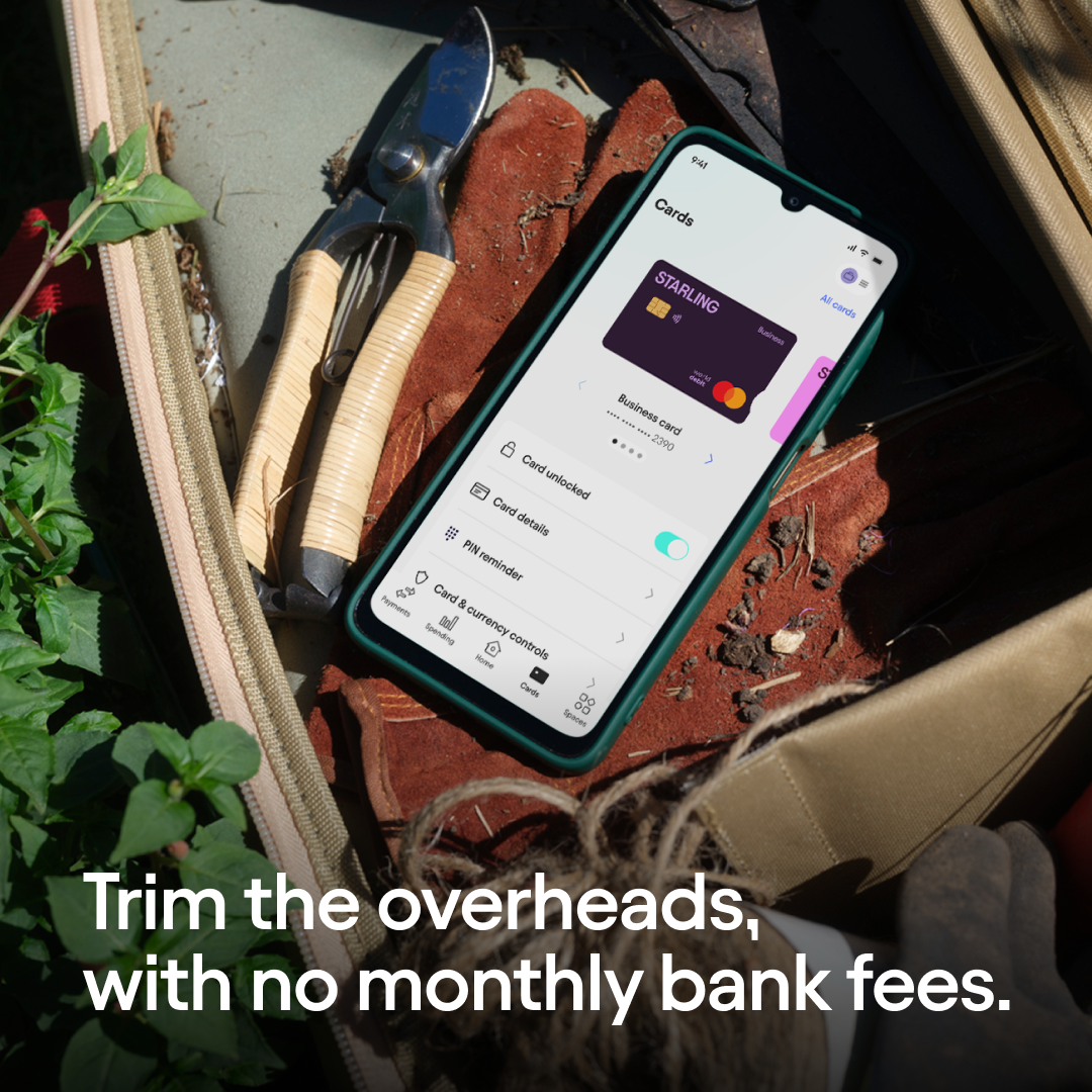 Starling Bank Facebook ad