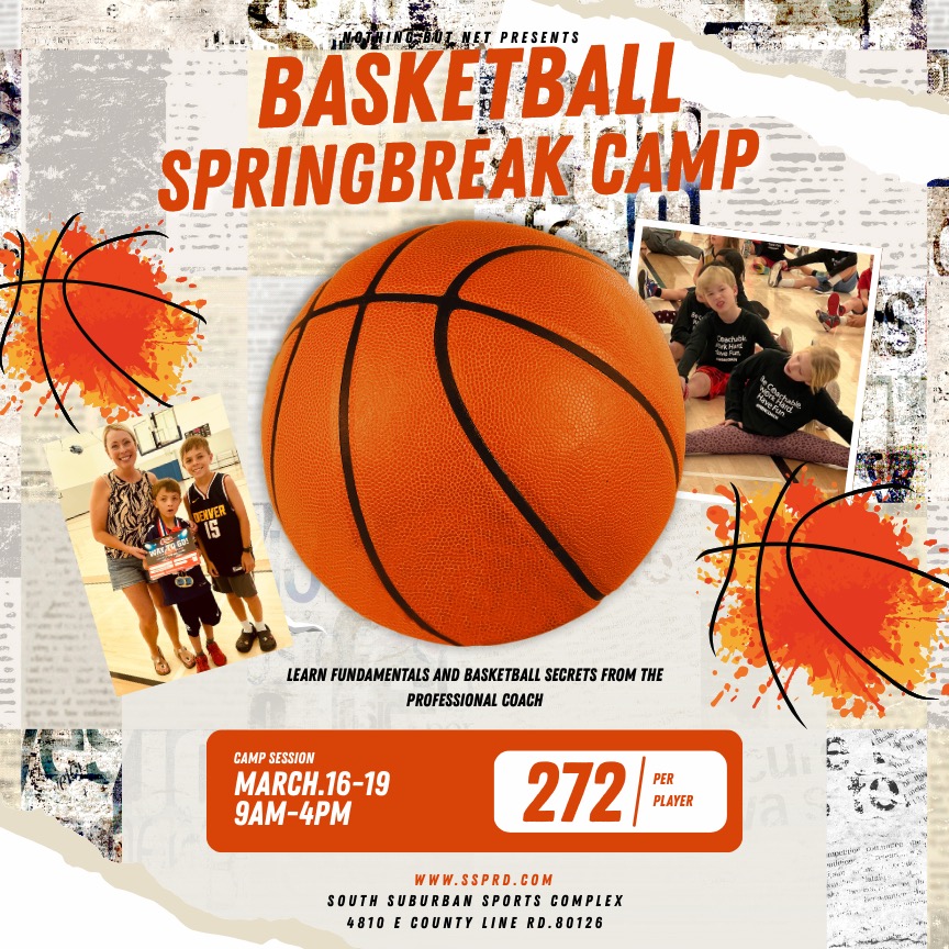 Nothing But Net-Elite Basketball Coaching Facebook ad: School Break is right around the corner, and…