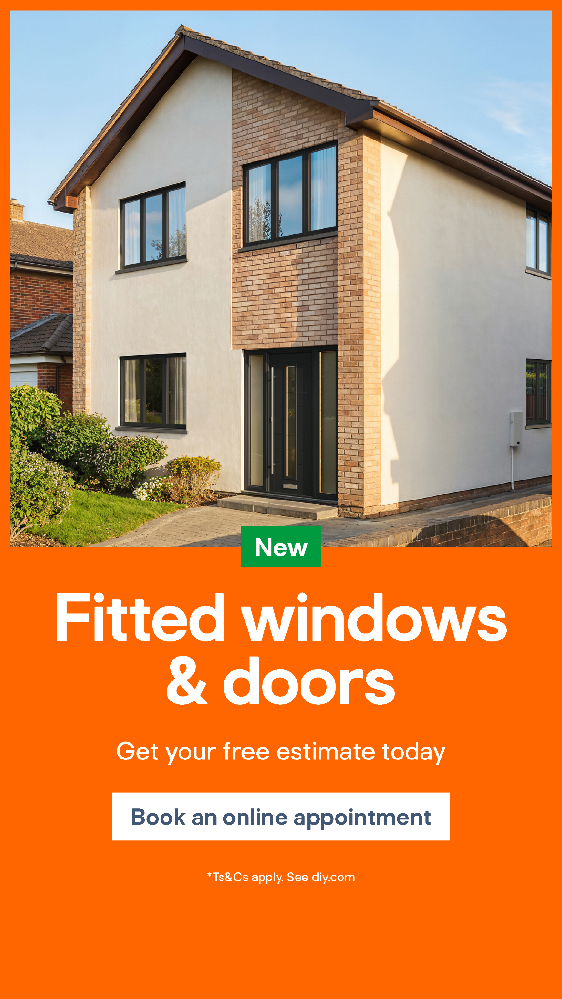 B&Q Facebook ad