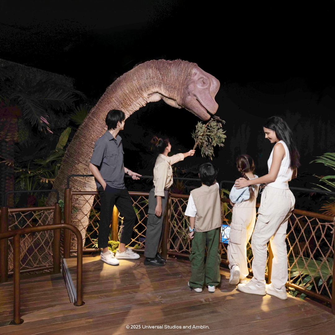 Jurassic World: The Experience Facebook ad: Visit Jurassic World: The Experience at Asiatique to…