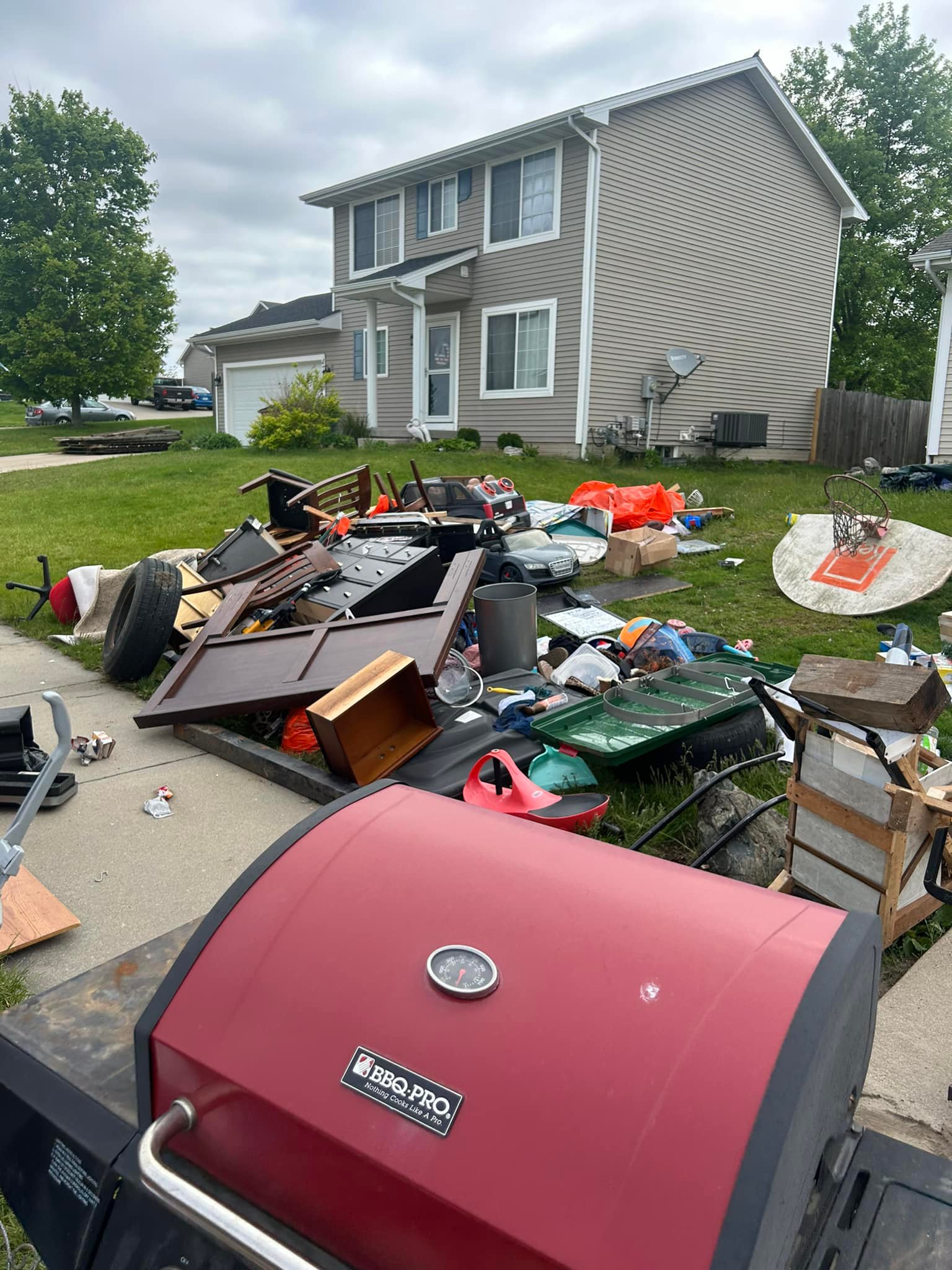 The Goat Junk Removal Facebook ad: Have old furniture?
