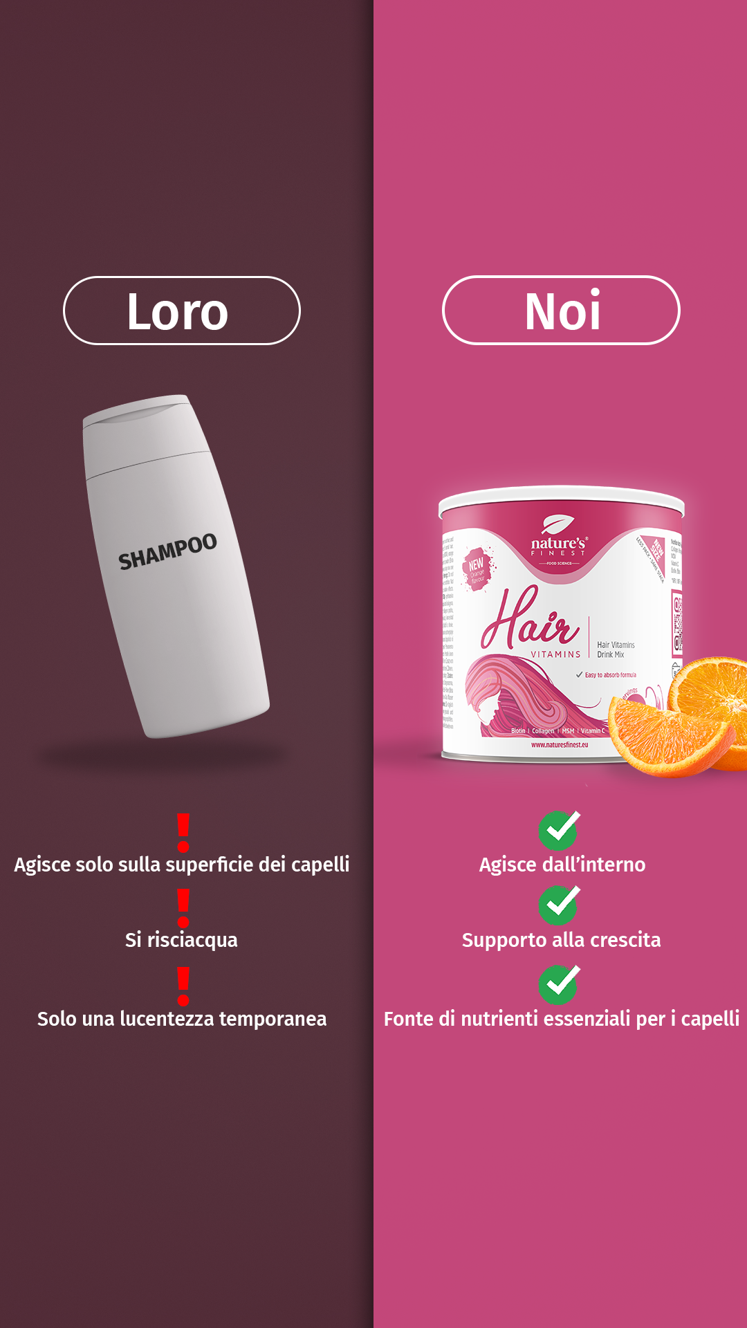Nature's Finest Italia Facebook ad