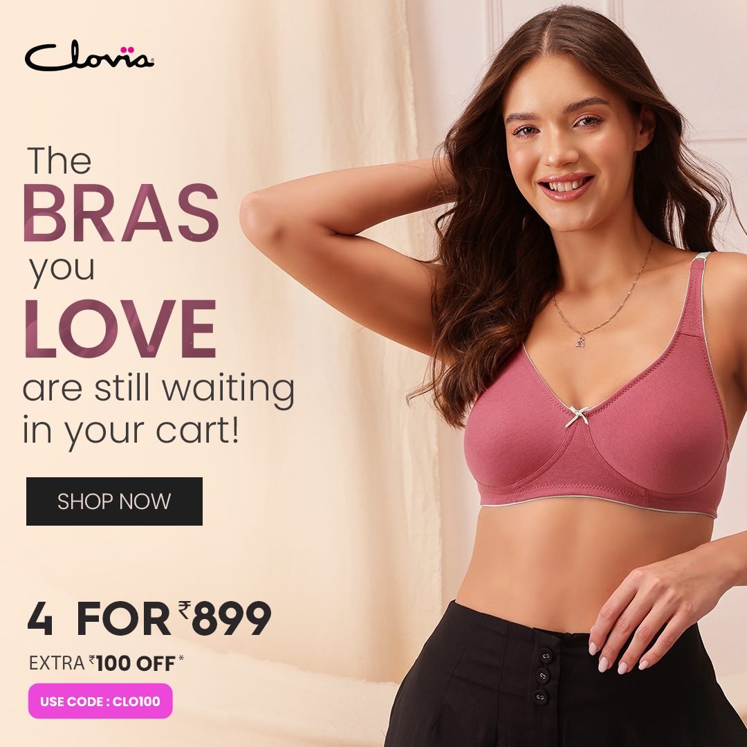 Clovia Facebook ad
