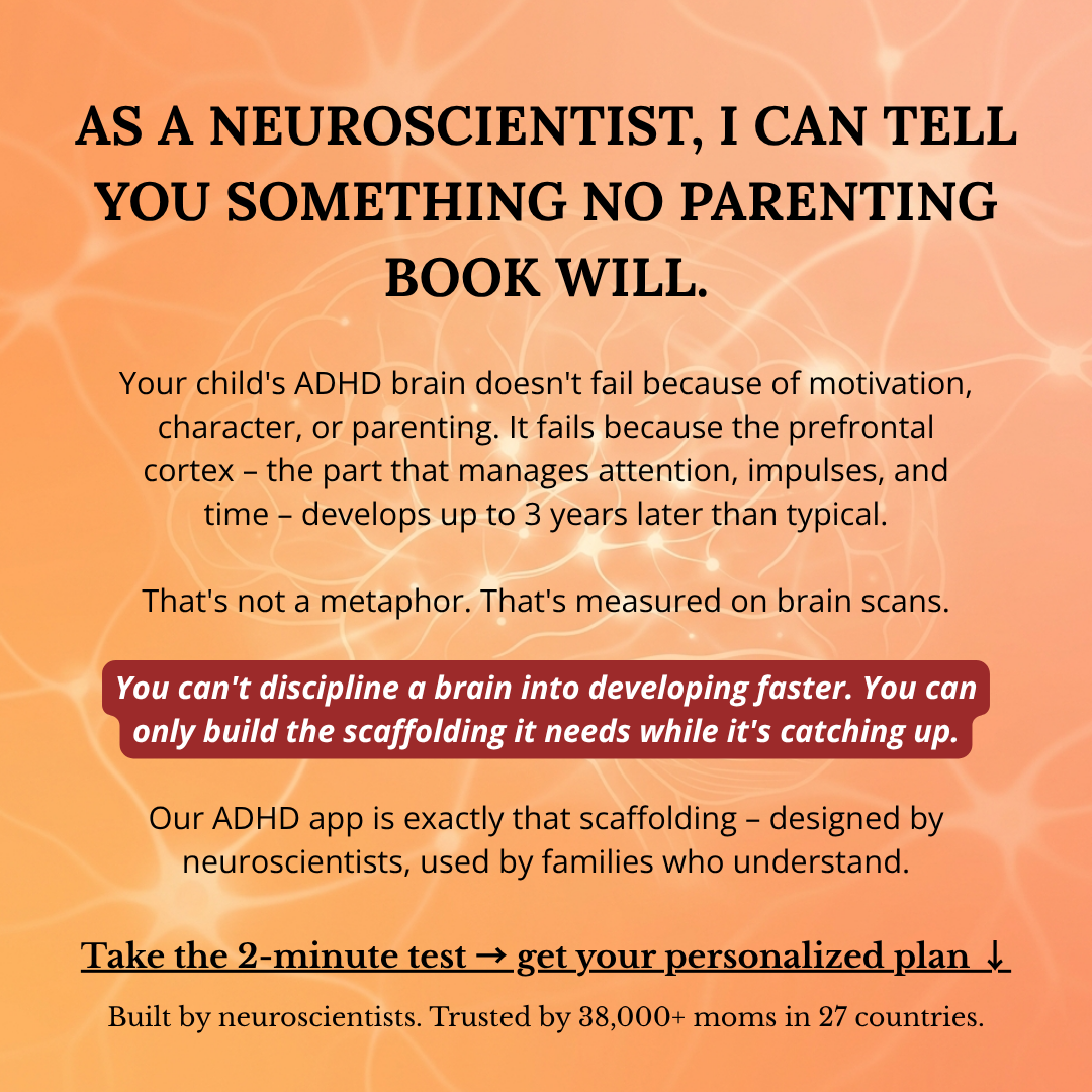 Center for Psychological Studies Facebook ad: Turn Your Child's ADHD Into Their Biggest Superpower