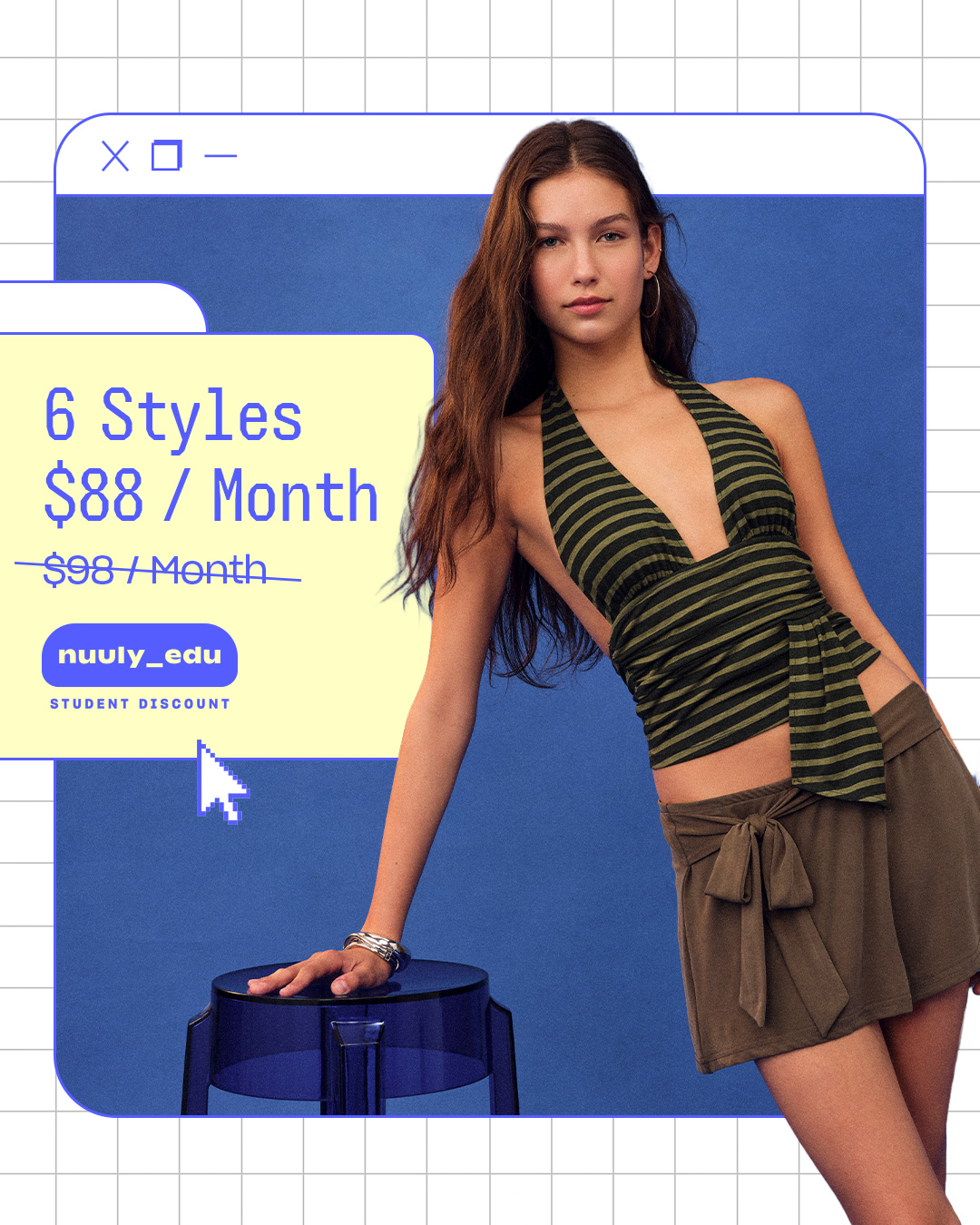 nuuly Facebook ad