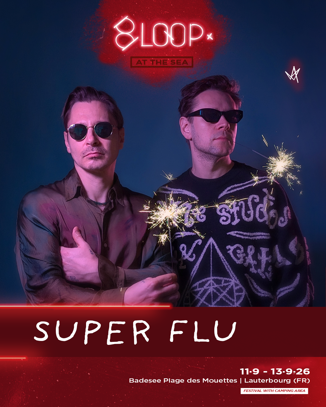 8-Loop Events Facebook ad: 3 Days. 1 Lake. Endless Beats.