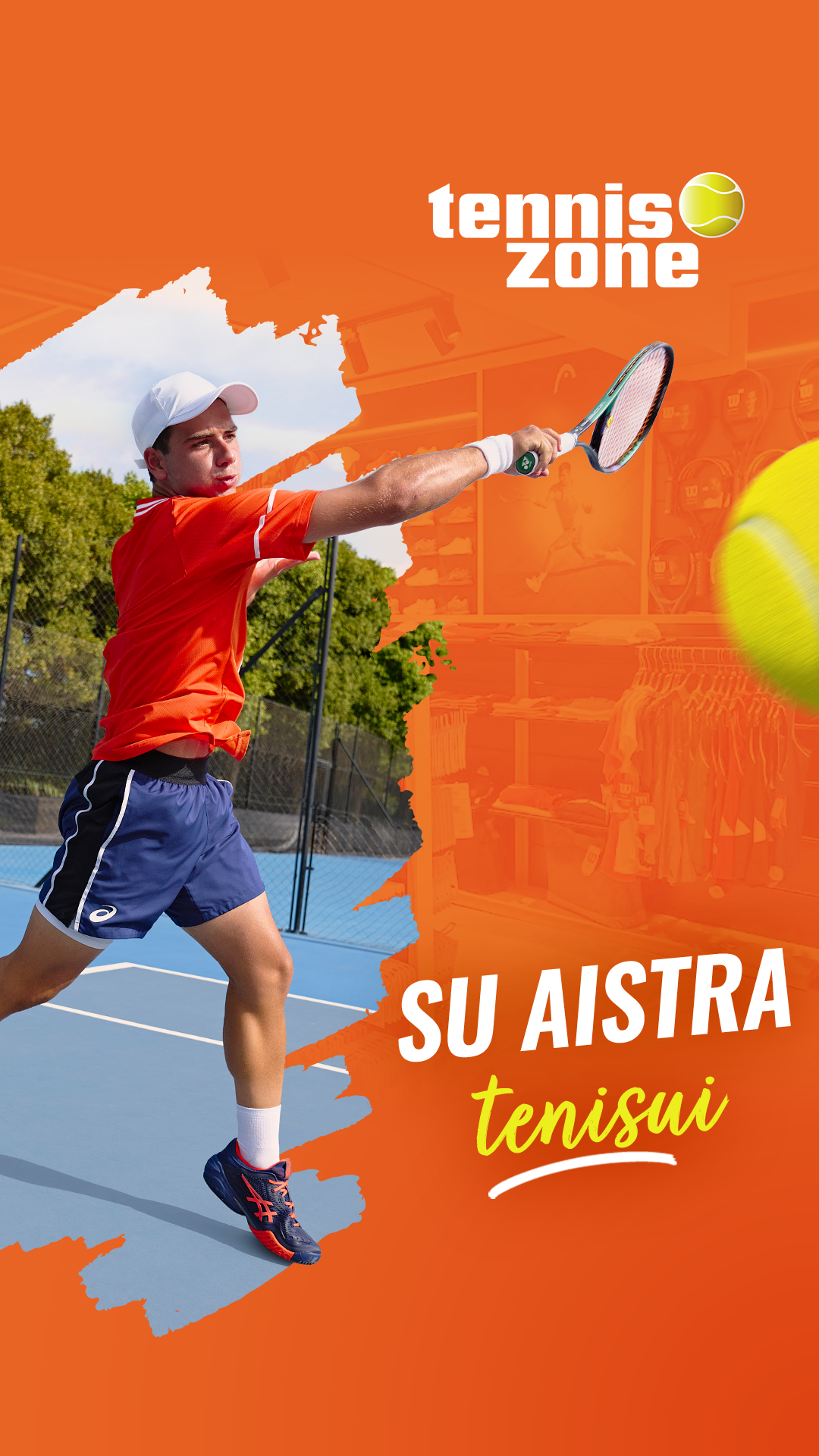Tennis-Zone.lt Facebook ad