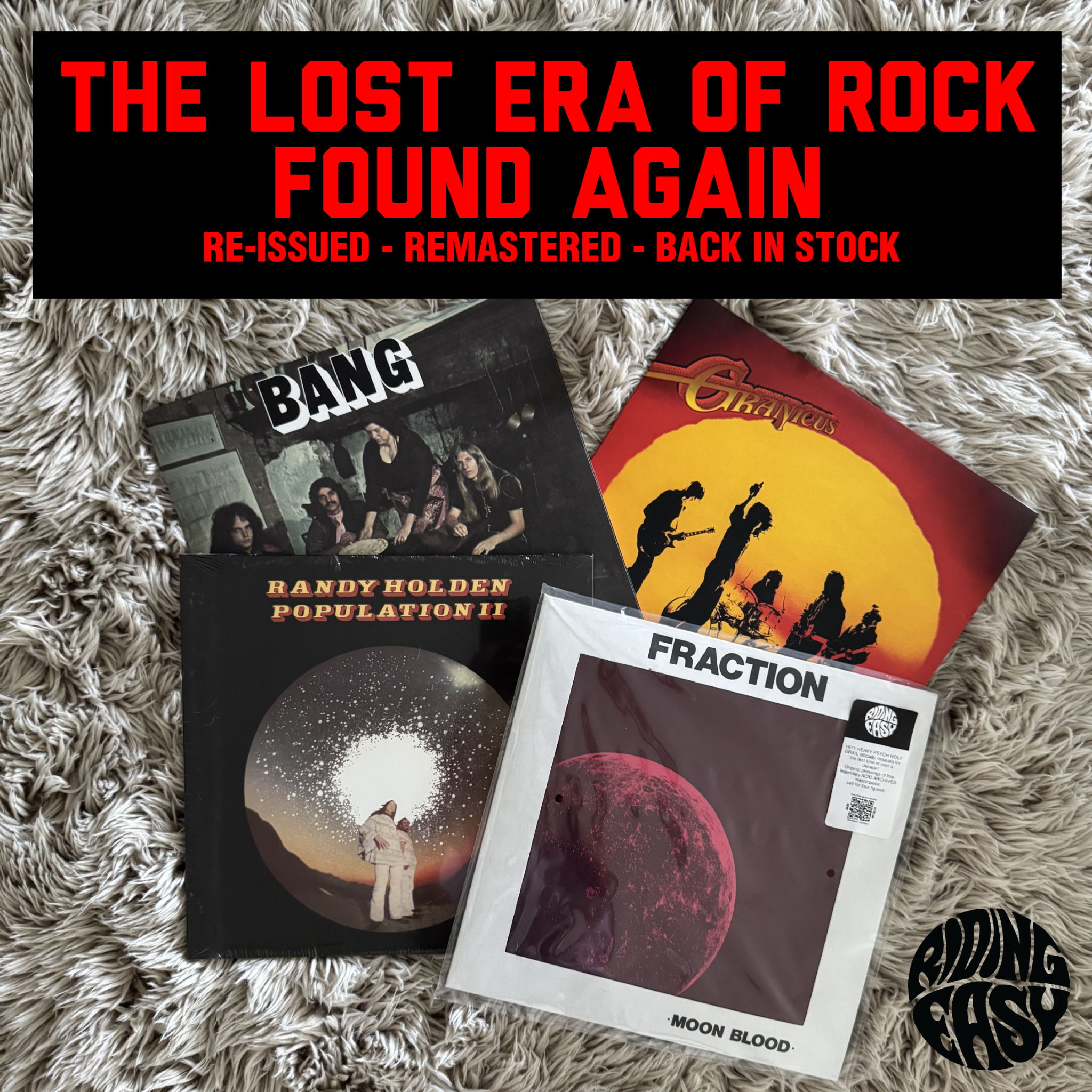 RidingEasy Records Facebook ad: Legends from the Vault