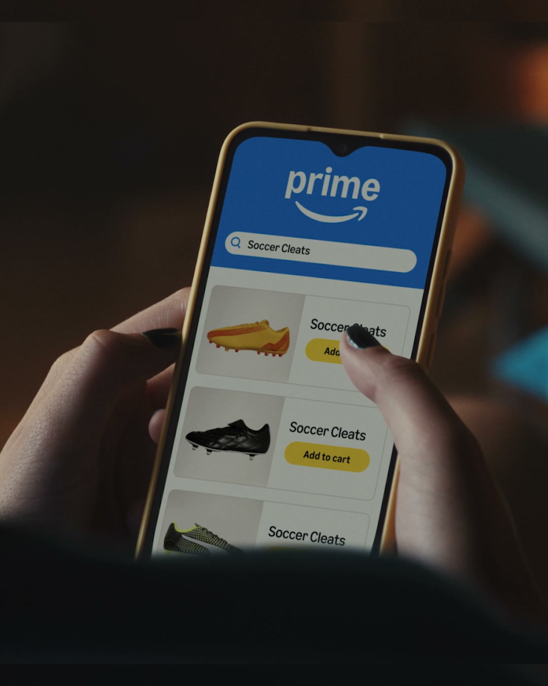 Amazon Prime Facebook ad: Score your own Prime for Young Adult account.
